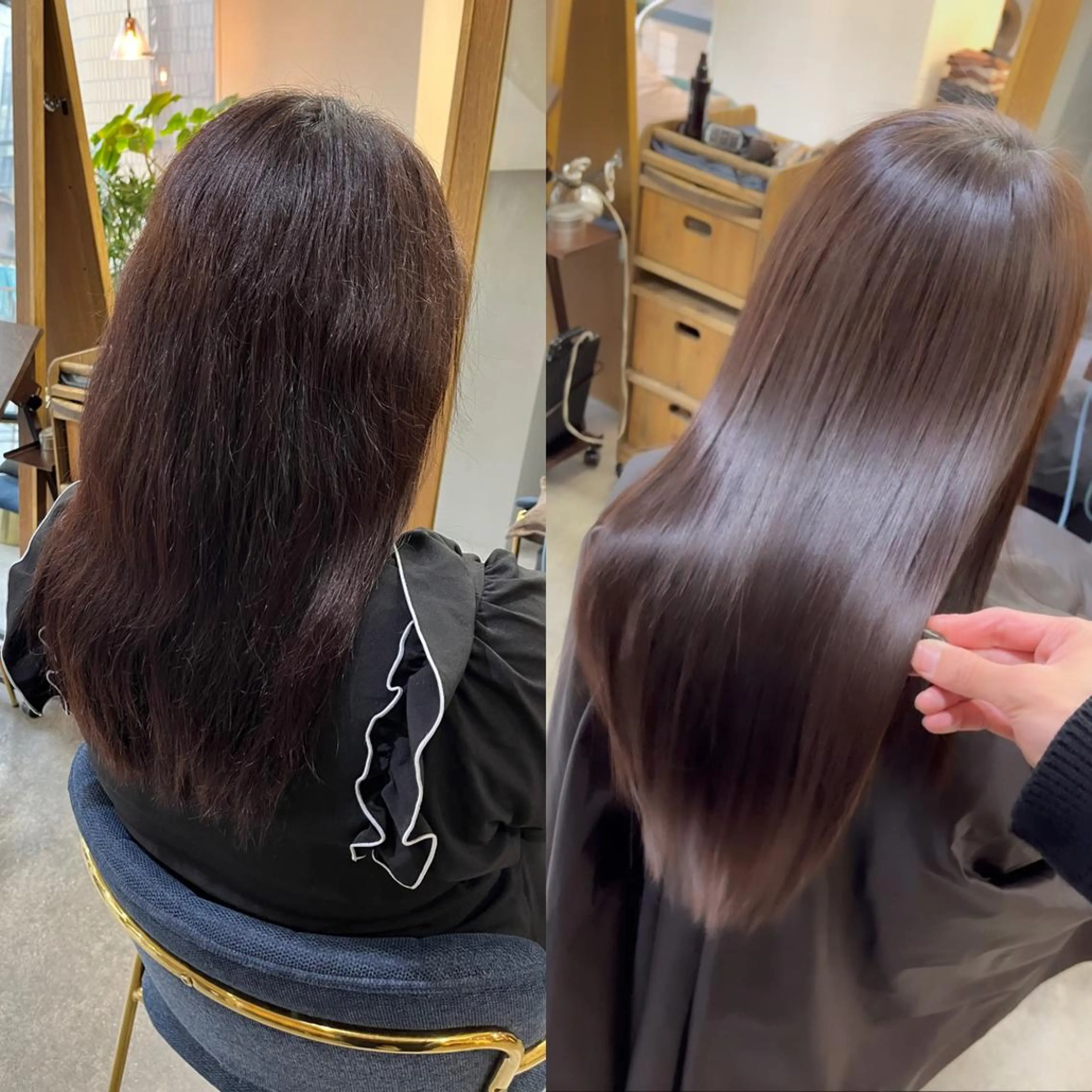 ロング カラー 髪質改善 カット ヘアカラー 縮毛矯正 トリートメント sia所属・縮毛矯正🪞 髪質改善特化谷名勇輝のヘアスタイル