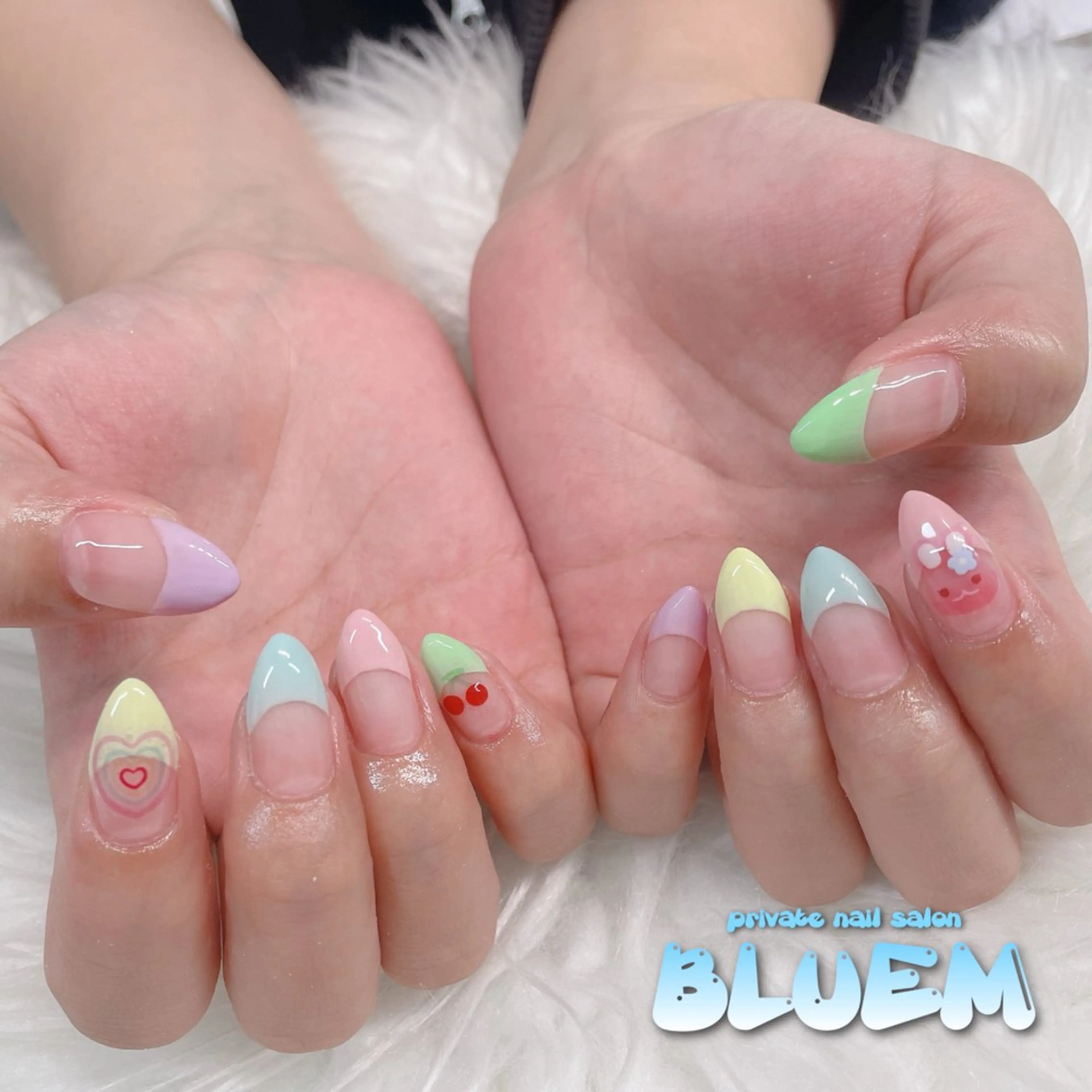 ネイル ハンドネイル ハンドケア BLUEM所属・BLUEM さやかのネイルデザイン