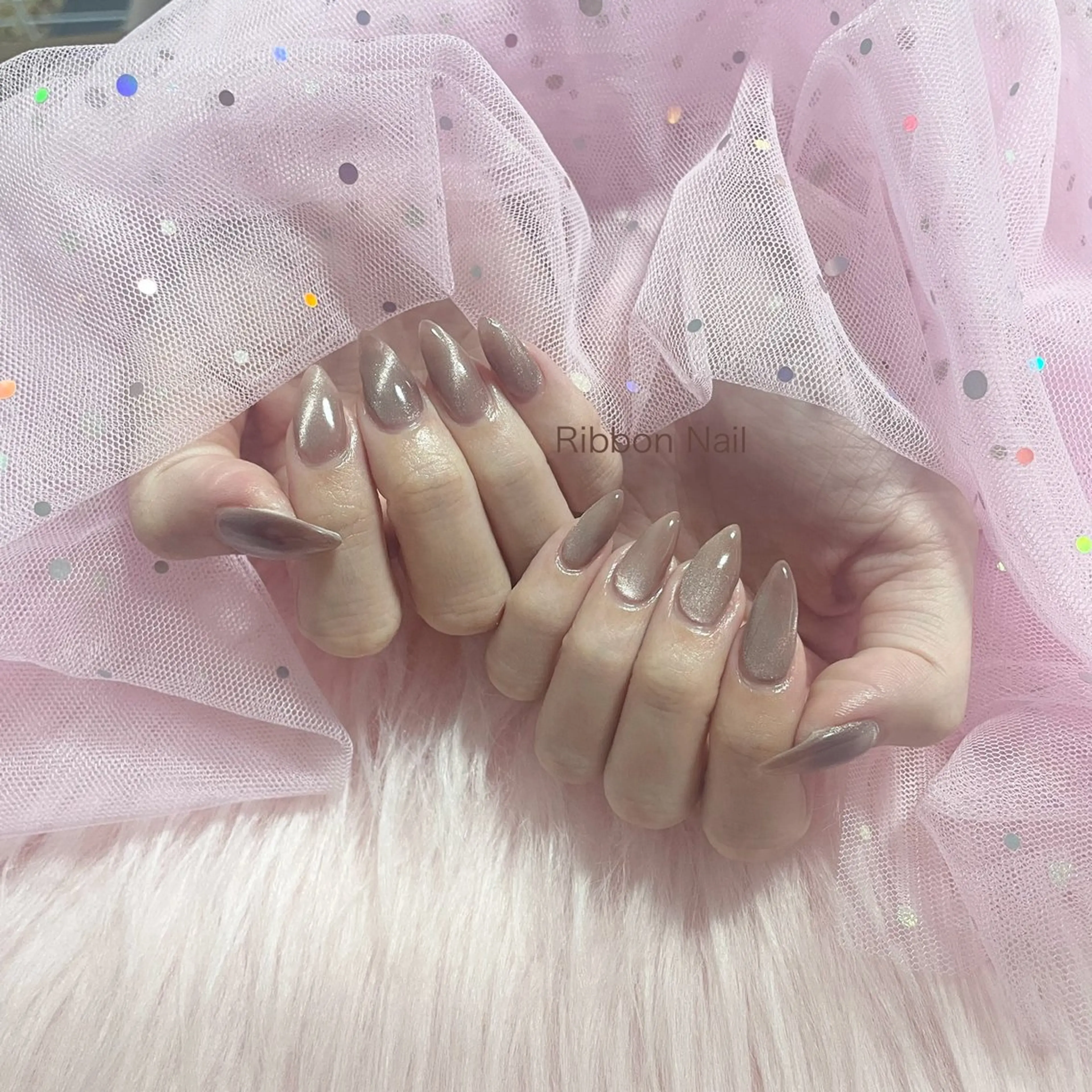 ネイル マグネットネイル Nail Ambra 天王寺店所属・Nail Ambra fusaのネイルデザイン