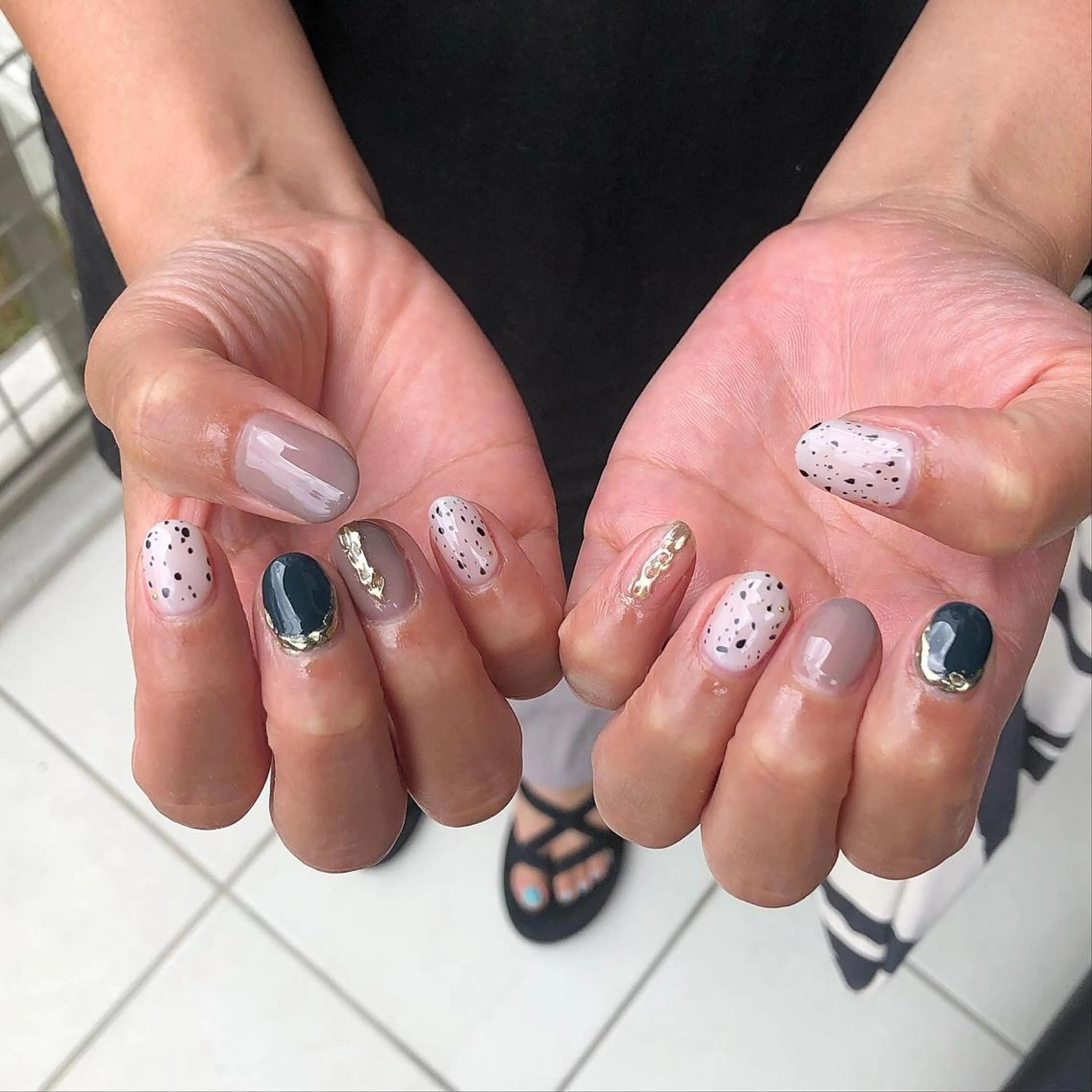 ネイル ハンドネイル émus nail Mamiのネイルデザイン