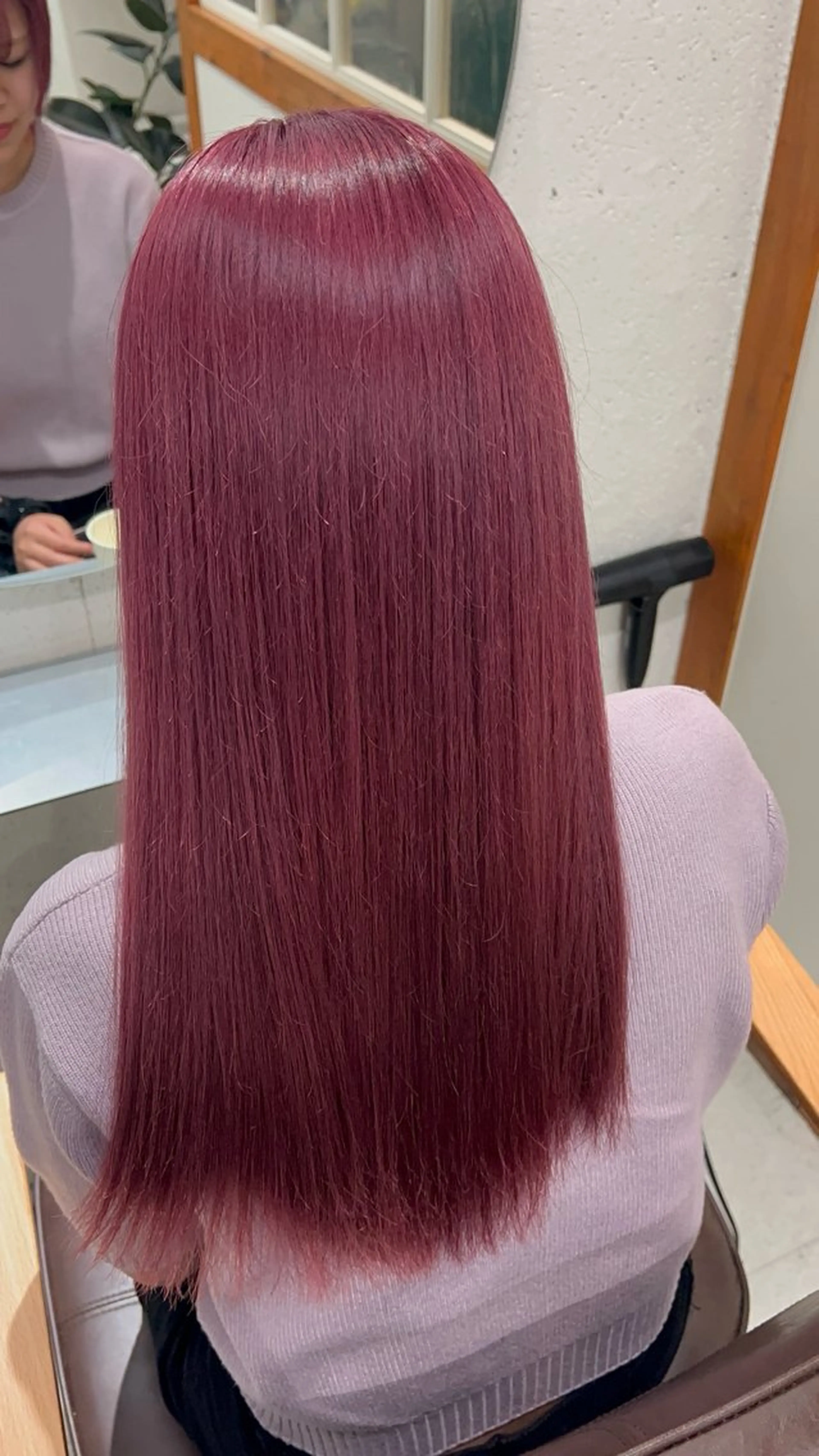 セミロング カラー ヘアアレンジ ヘアカラー 近藤 乃紀のヘアスタイル