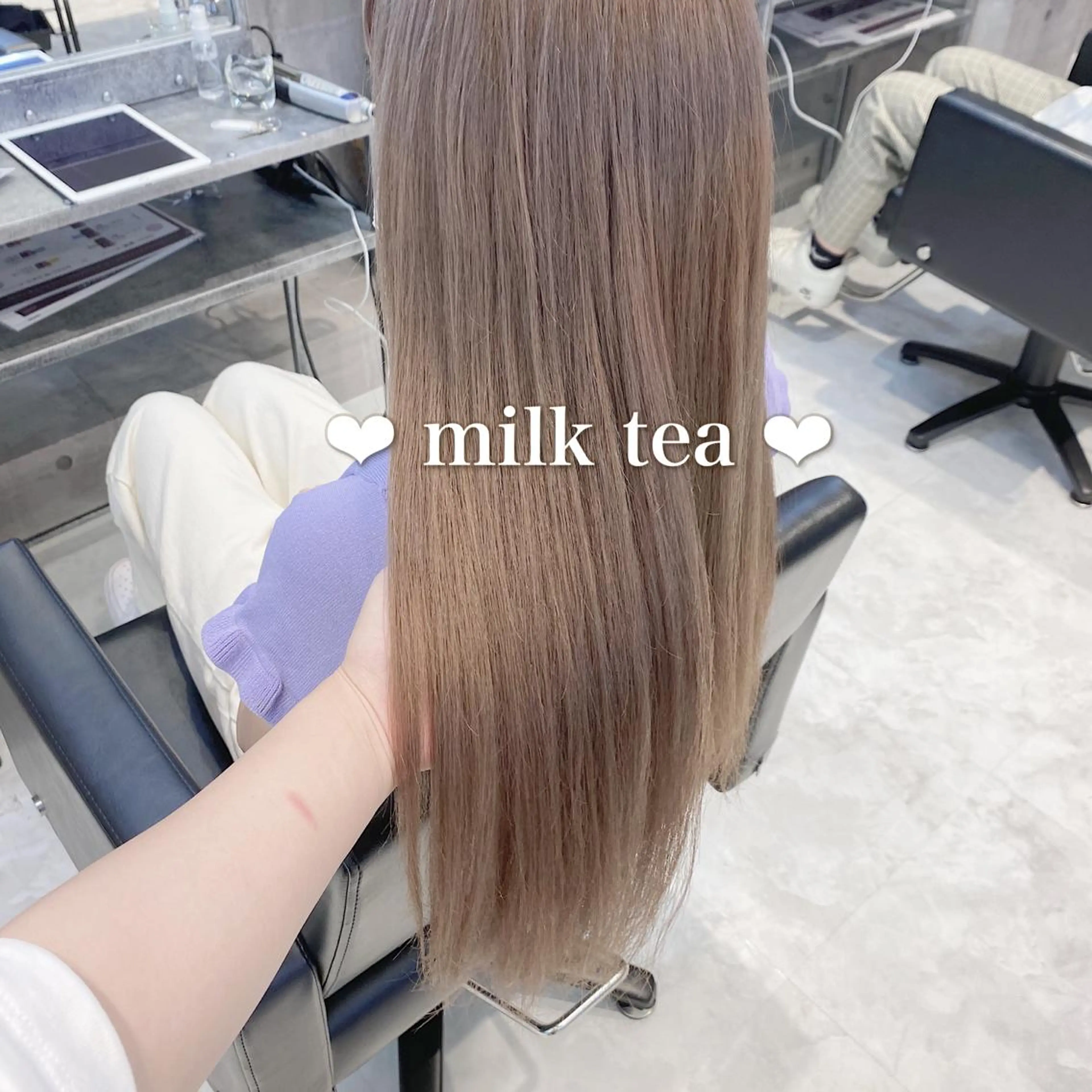 セミロング カラー ヘアアレンジ メンズ キッズ ヘアカラー トリートメント ヘアセット お悩み解決美容師 💐AMIのヘアスタイル