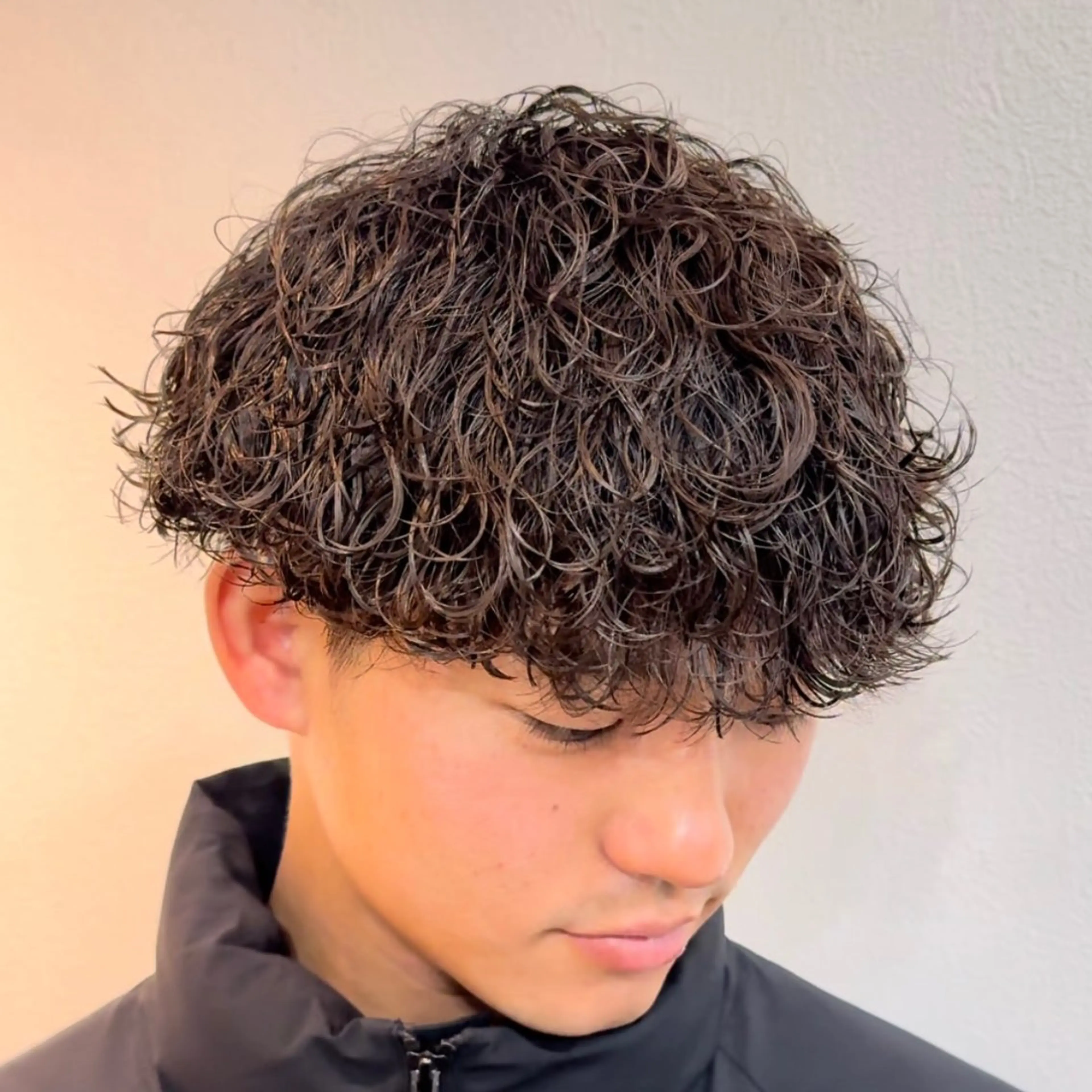 パーマ メンズ パーマ 小林 拓真のヘアスタイル