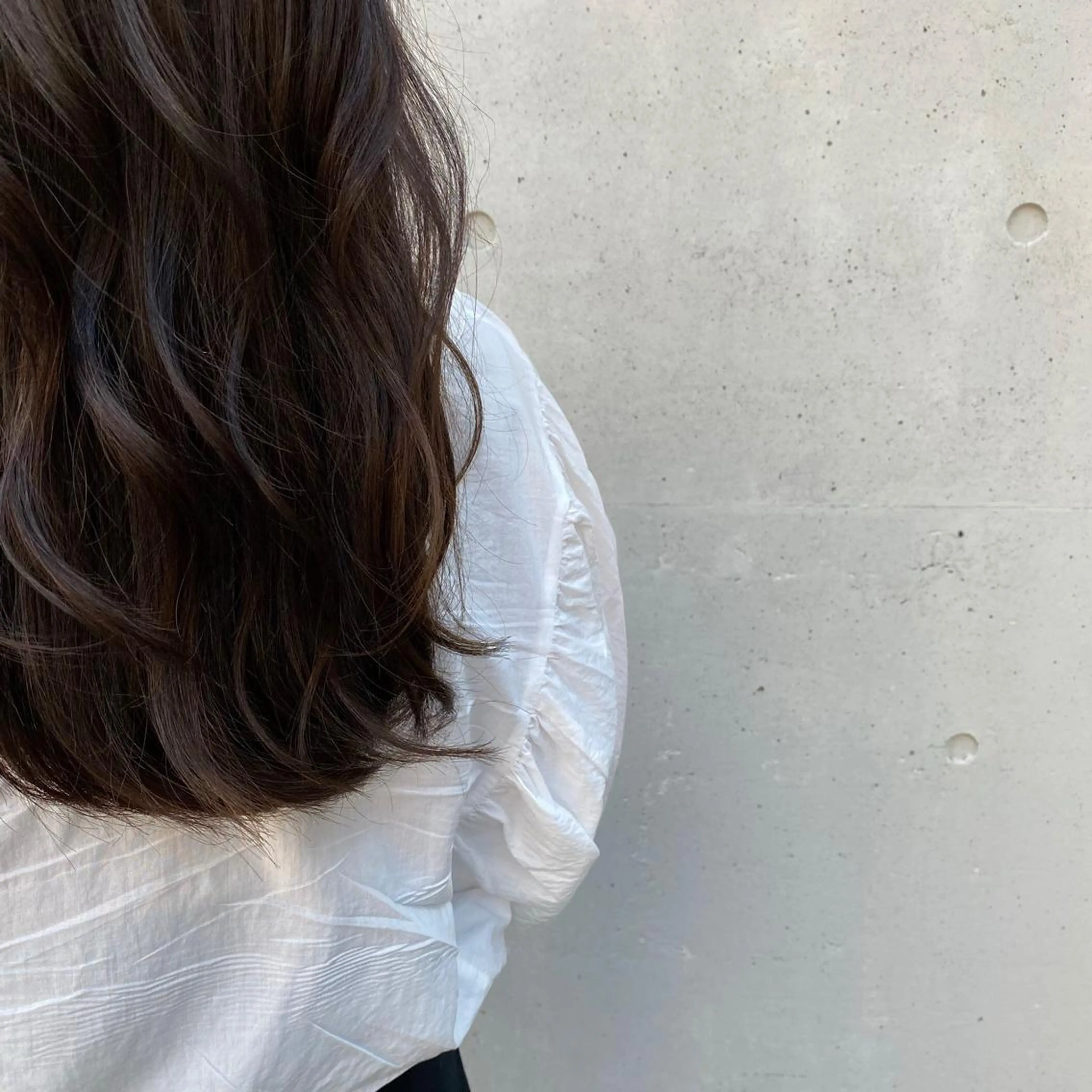 ロング ヘアカラー トリートメント ヘッドスパ putri店長 和田鈴采のヘアスタイル