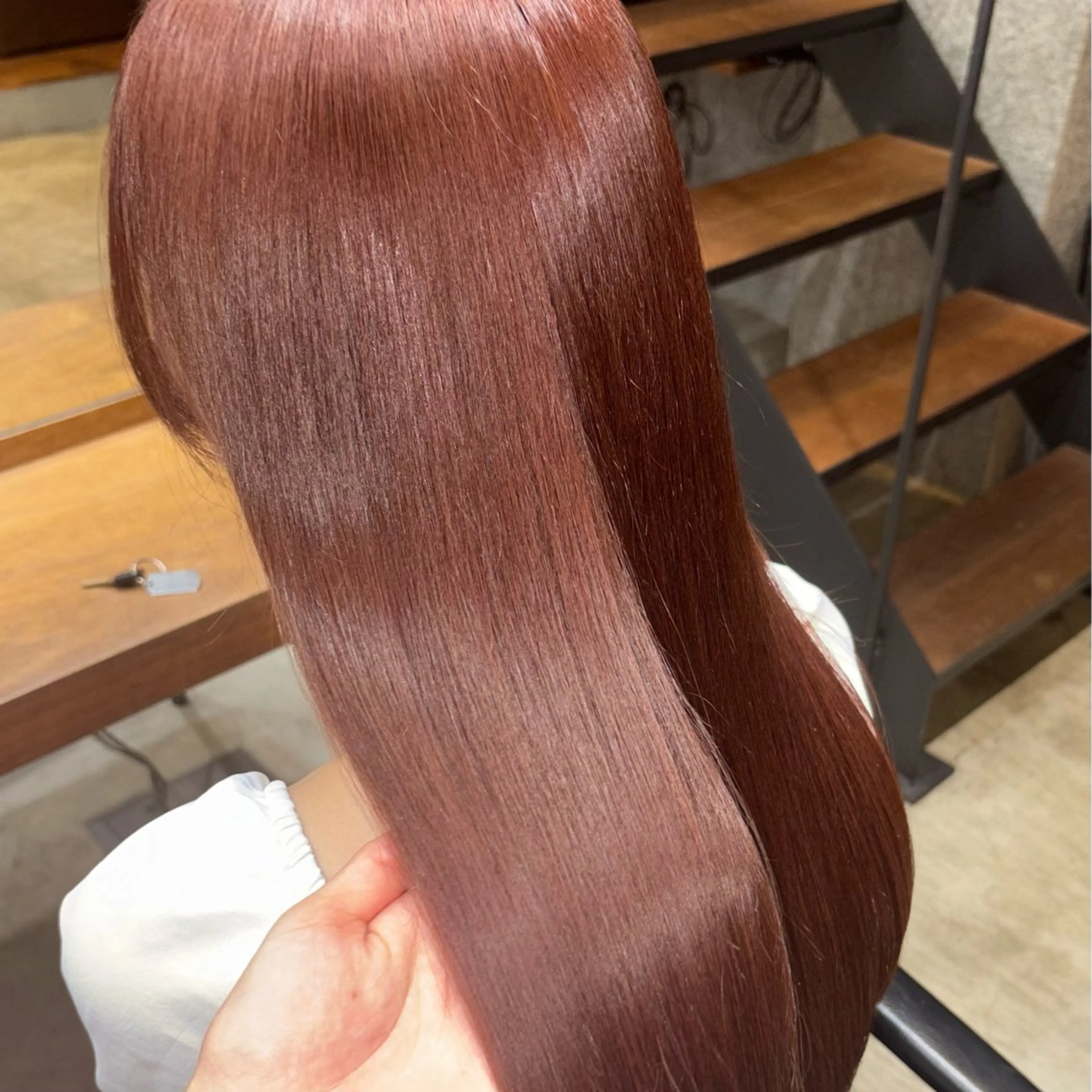 💔ブリーチなしダブルカラー/透明感カラー🖤ツヤ感💫𝗔𝘂𝗷𝘂𝗮 1step トリートメント/ミニモ学割の写真
