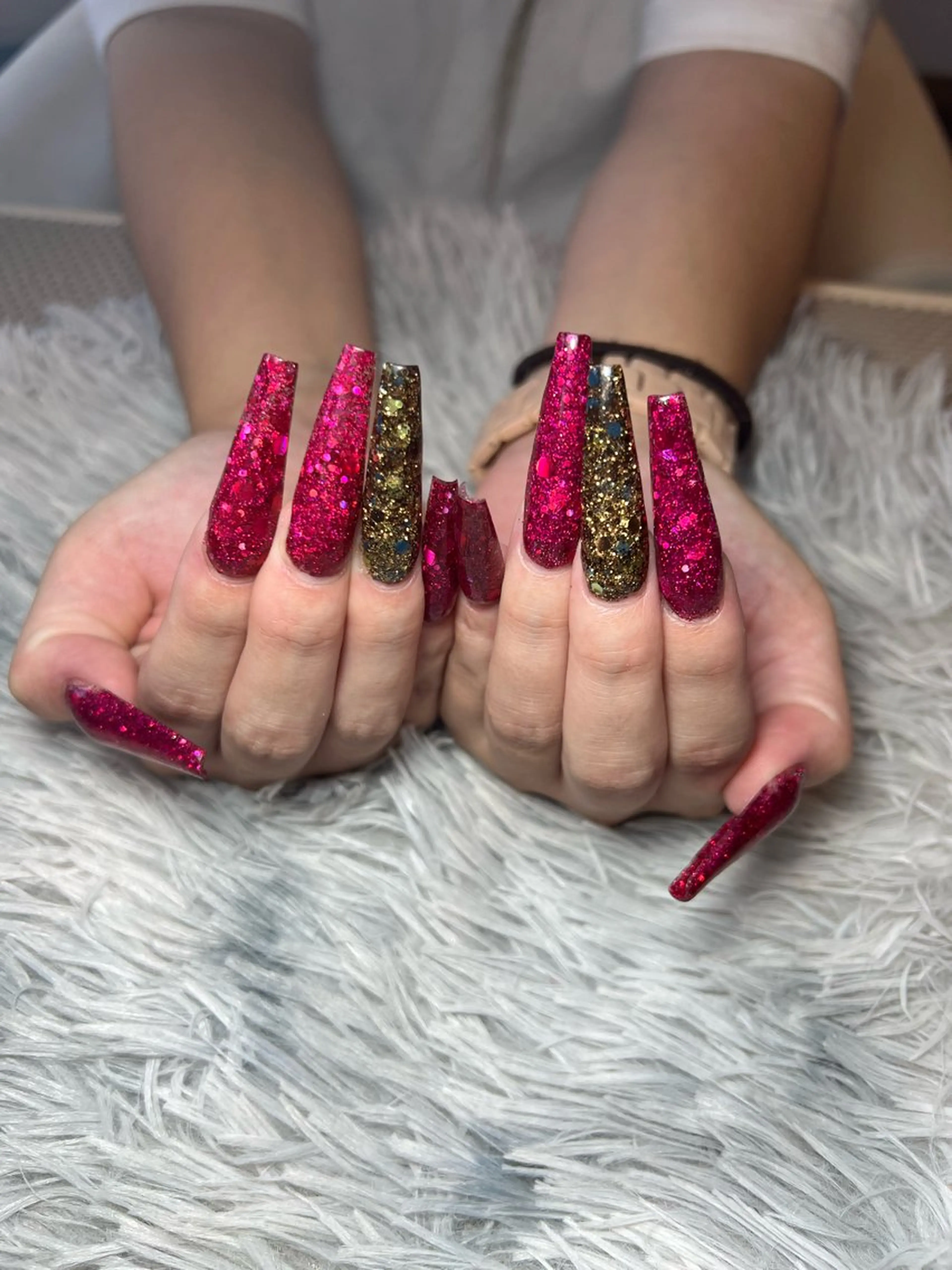 ネイル スカルプネイル ハンドネイル シェヌネイル JURAのネイルデザイン