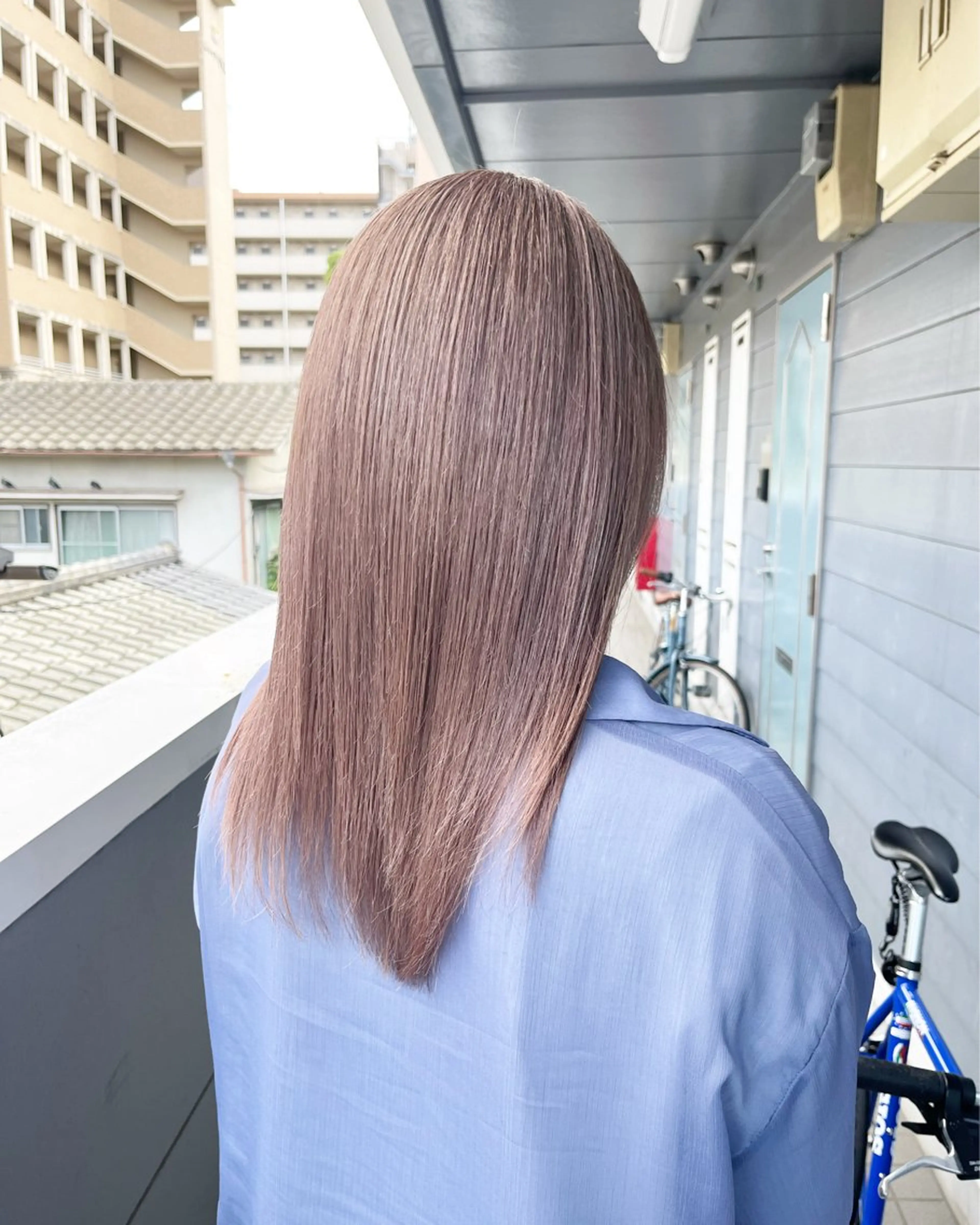 ショート カラー ヘアカラー 渡辺 健太のヘアスタイル