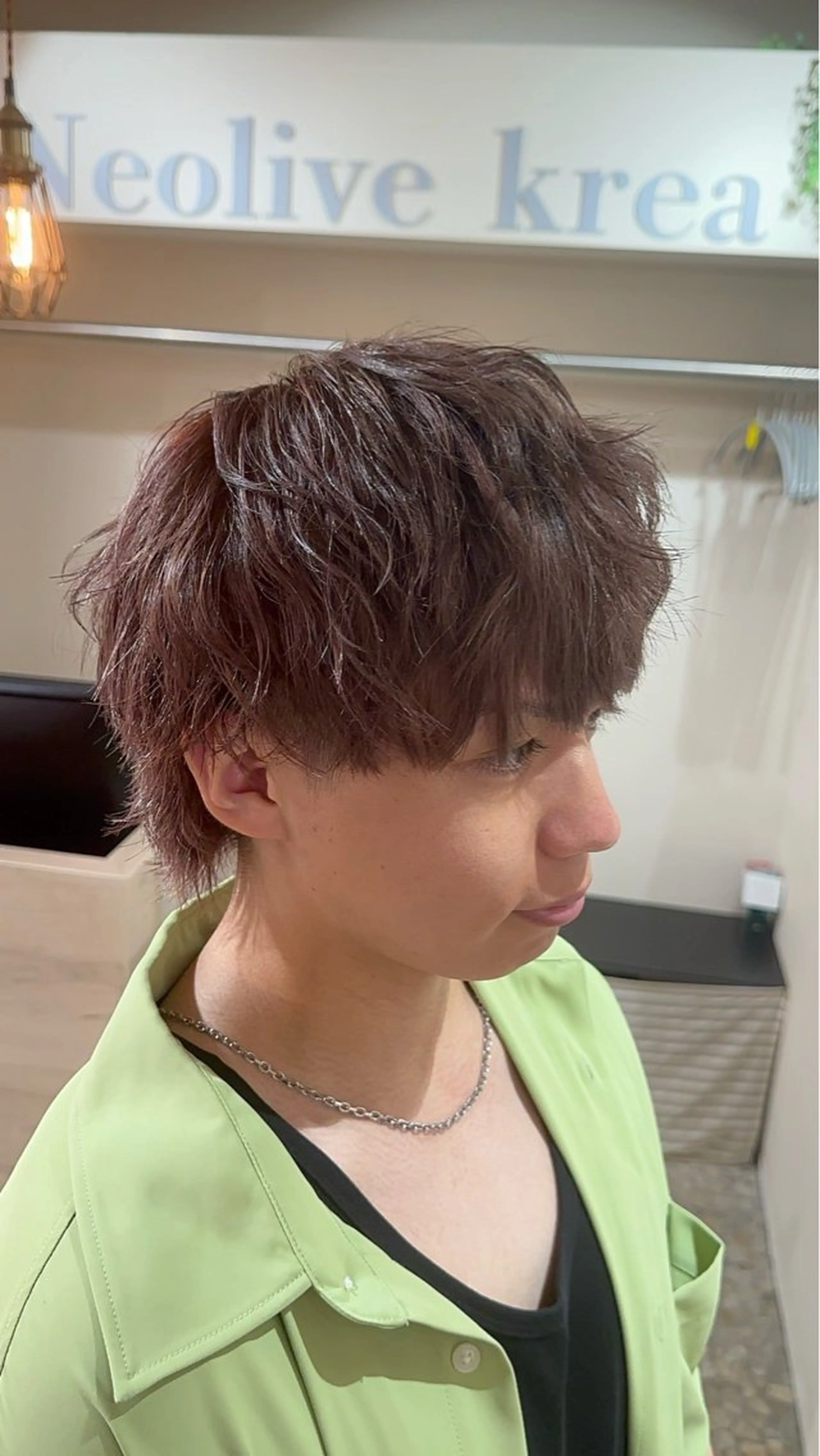 メンズ メンズウルフカット ウルフカット くらたに りくのヘアスタイル
