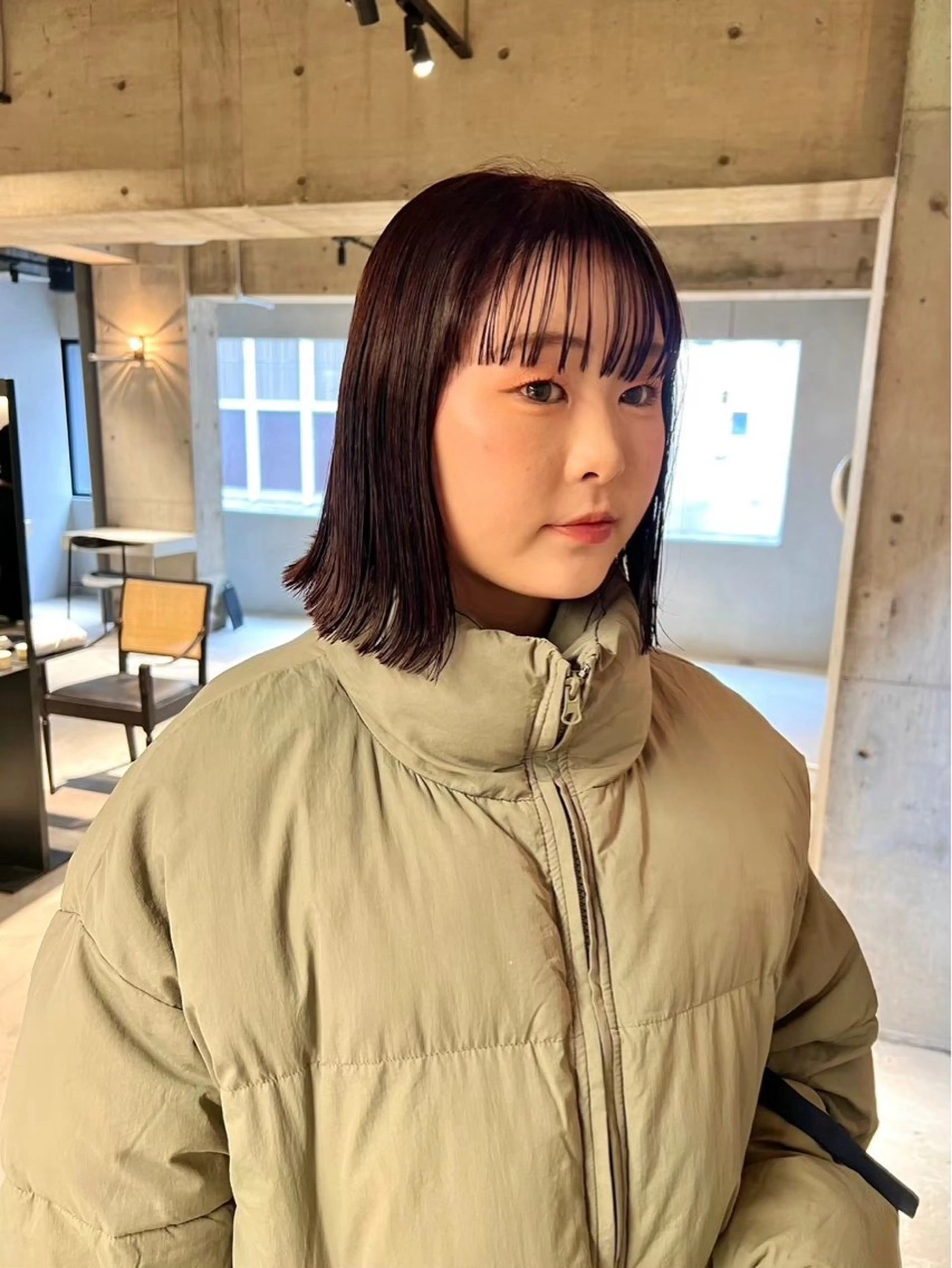 カラー 中村 衣里のヘアスタイル