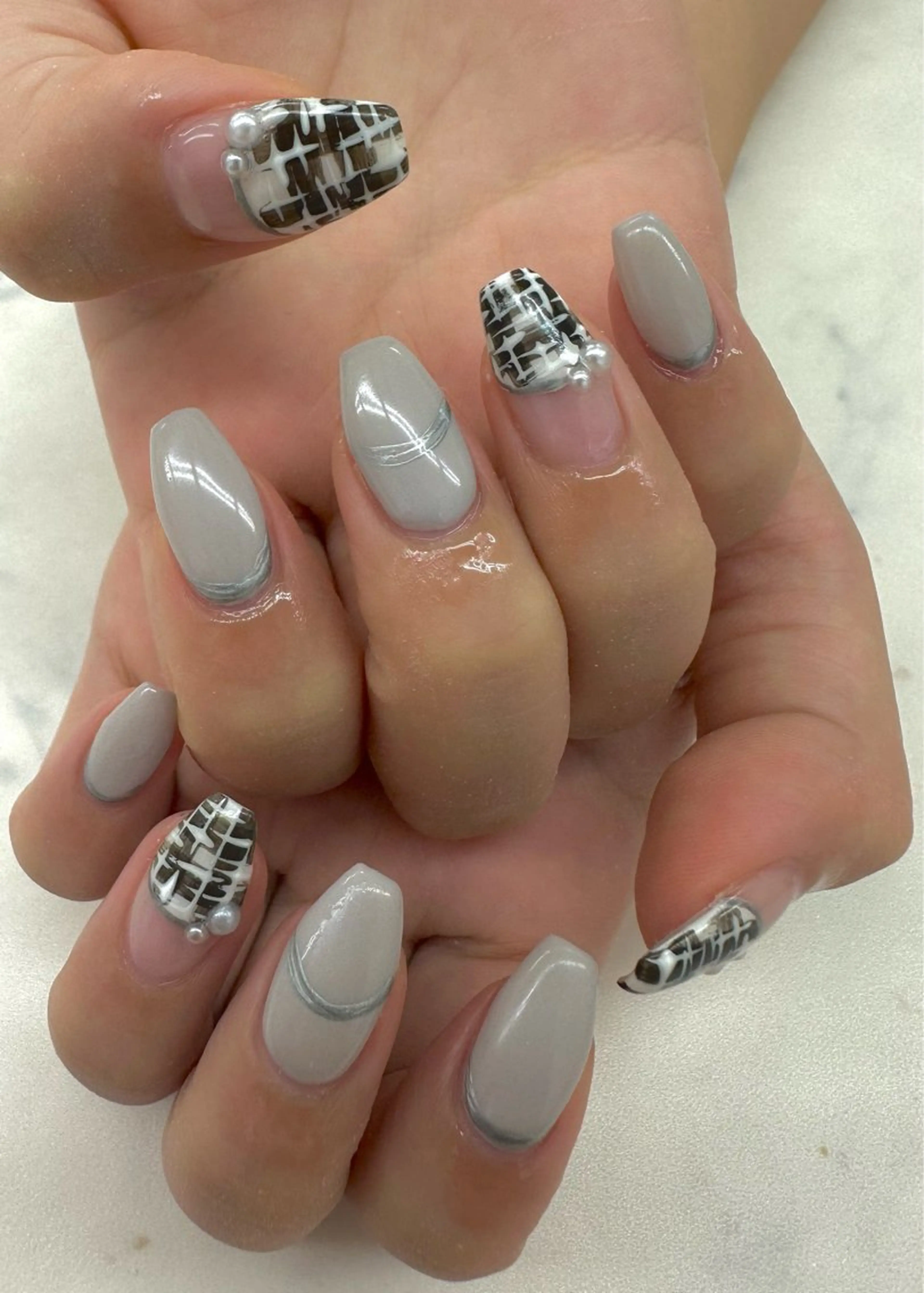 ネイル Nail Salon Three所属・堀江 花奈のネイルデザイン