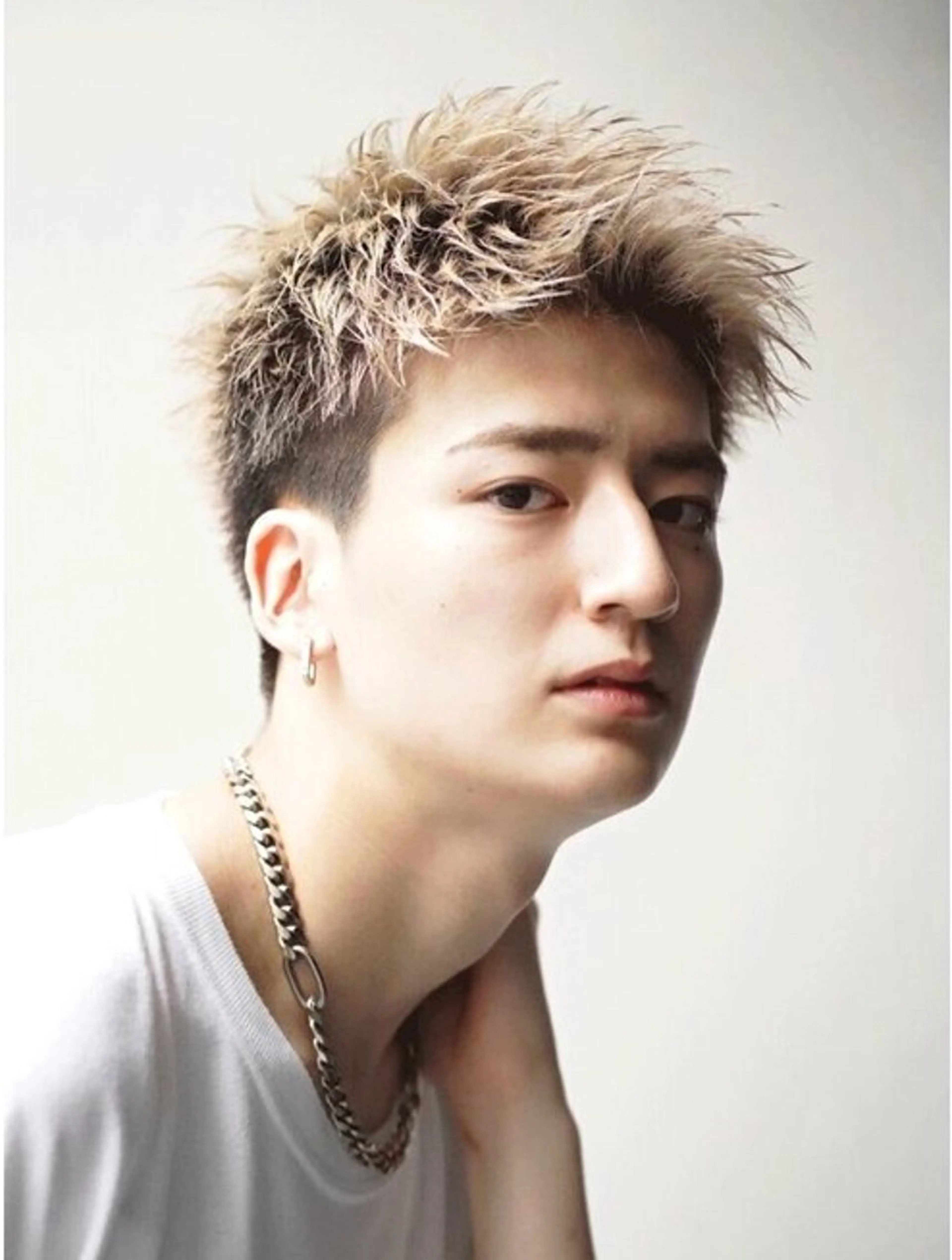 ショート カラー メンズ イケメン製造機/石飛 皓平のヘアスタイル