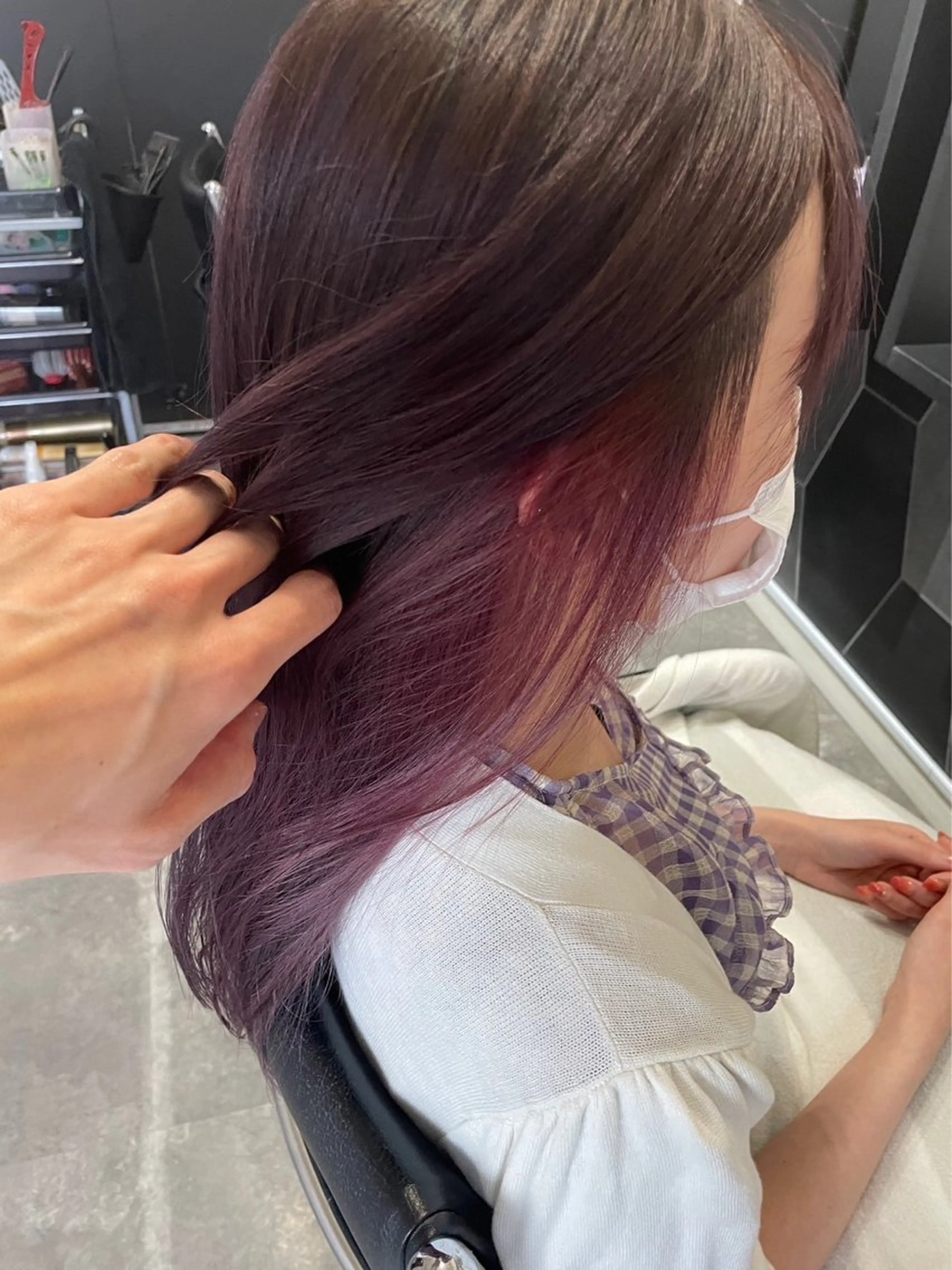 カラー ボブカット✂︎ 光翼のヘアスタイル