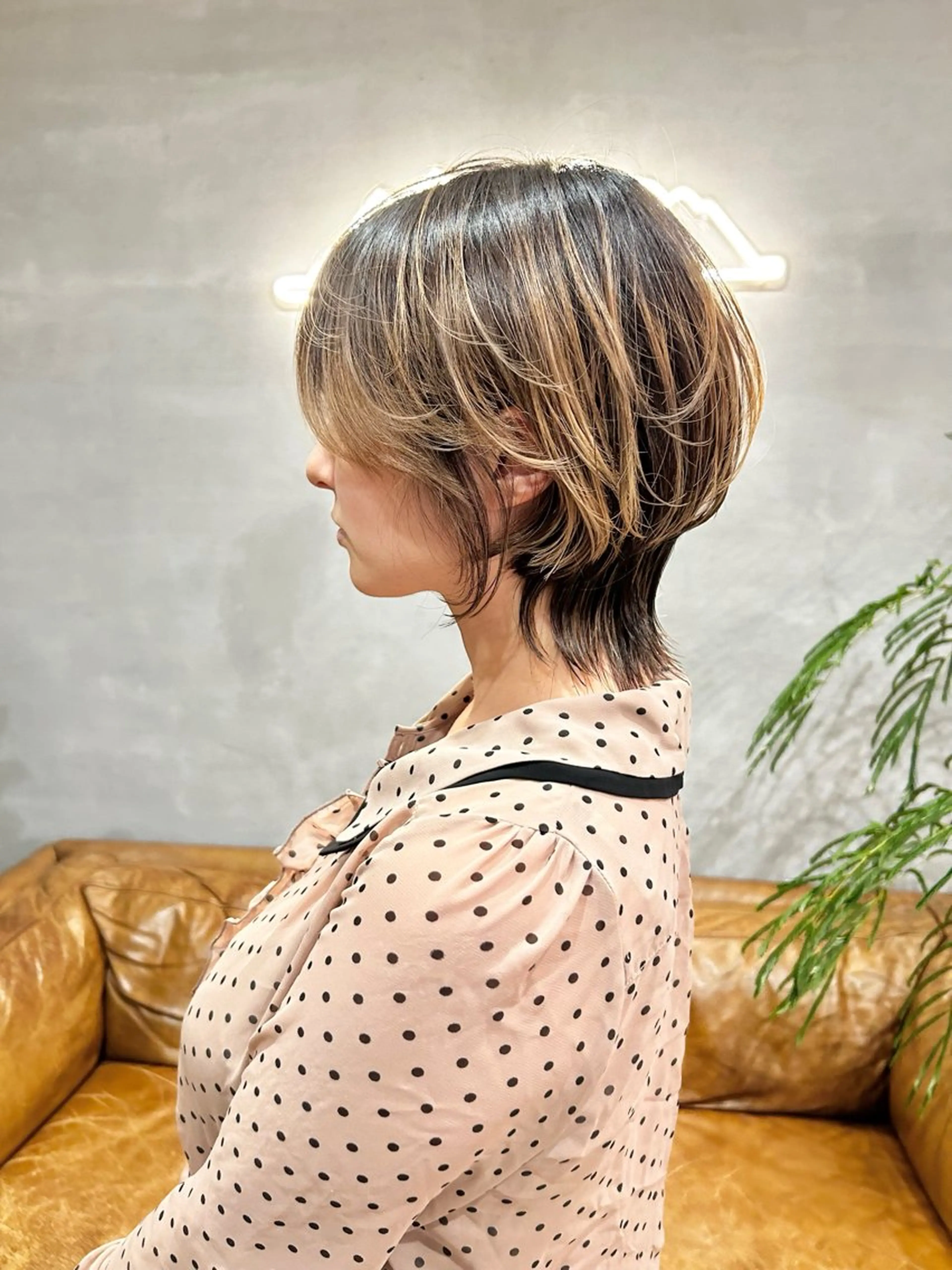 ショート ショートレイヤー レイヤーカット ショートヘア ウルフカット ウルフレイヤー カット hale所属・hale airiのヘアスタイル