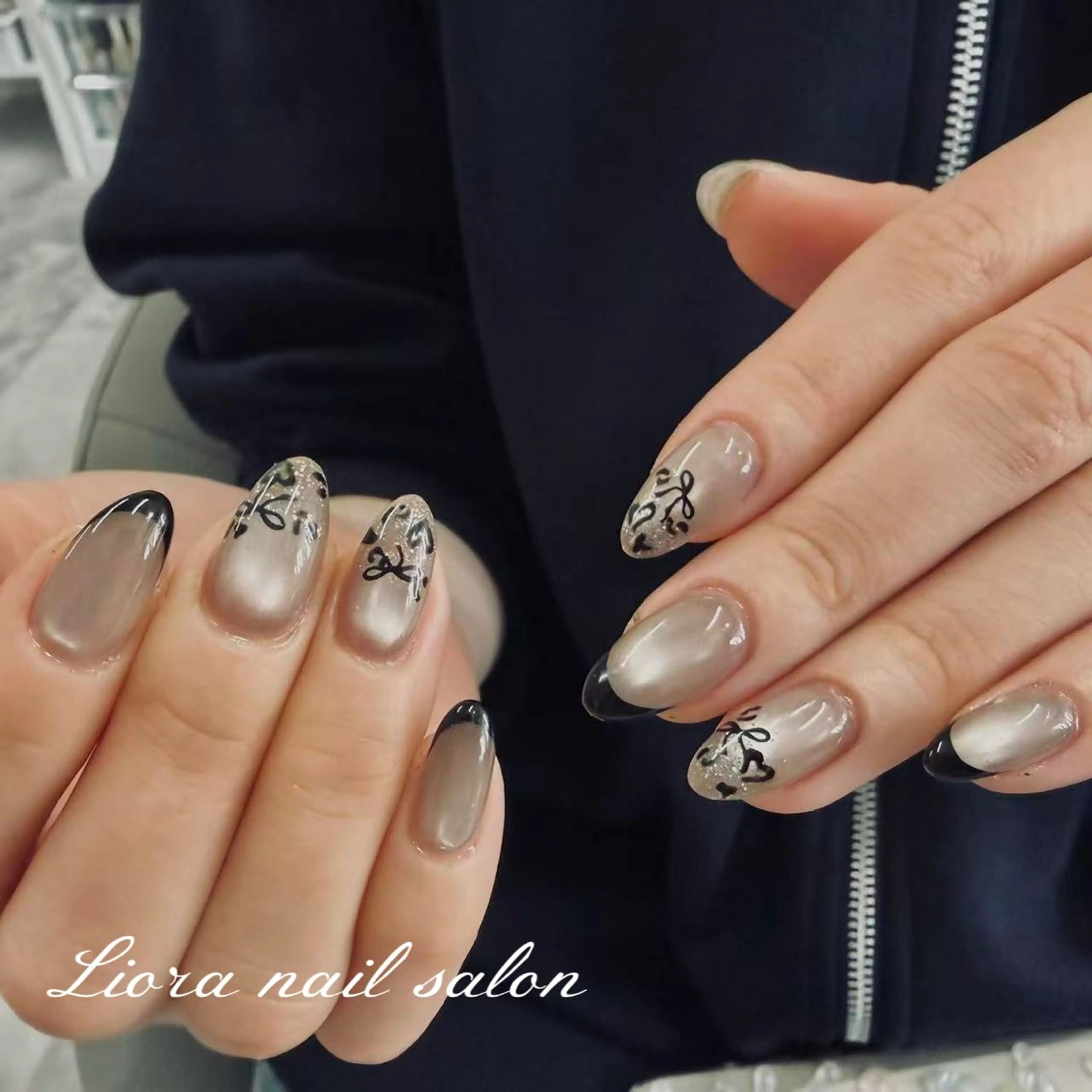 ネイル チークネイル フットネイル フレンチネイル ジェルネイル ガーリー ハンドネイル Liora ネイルサロン所属・Liora nail salonのネイルデザイン