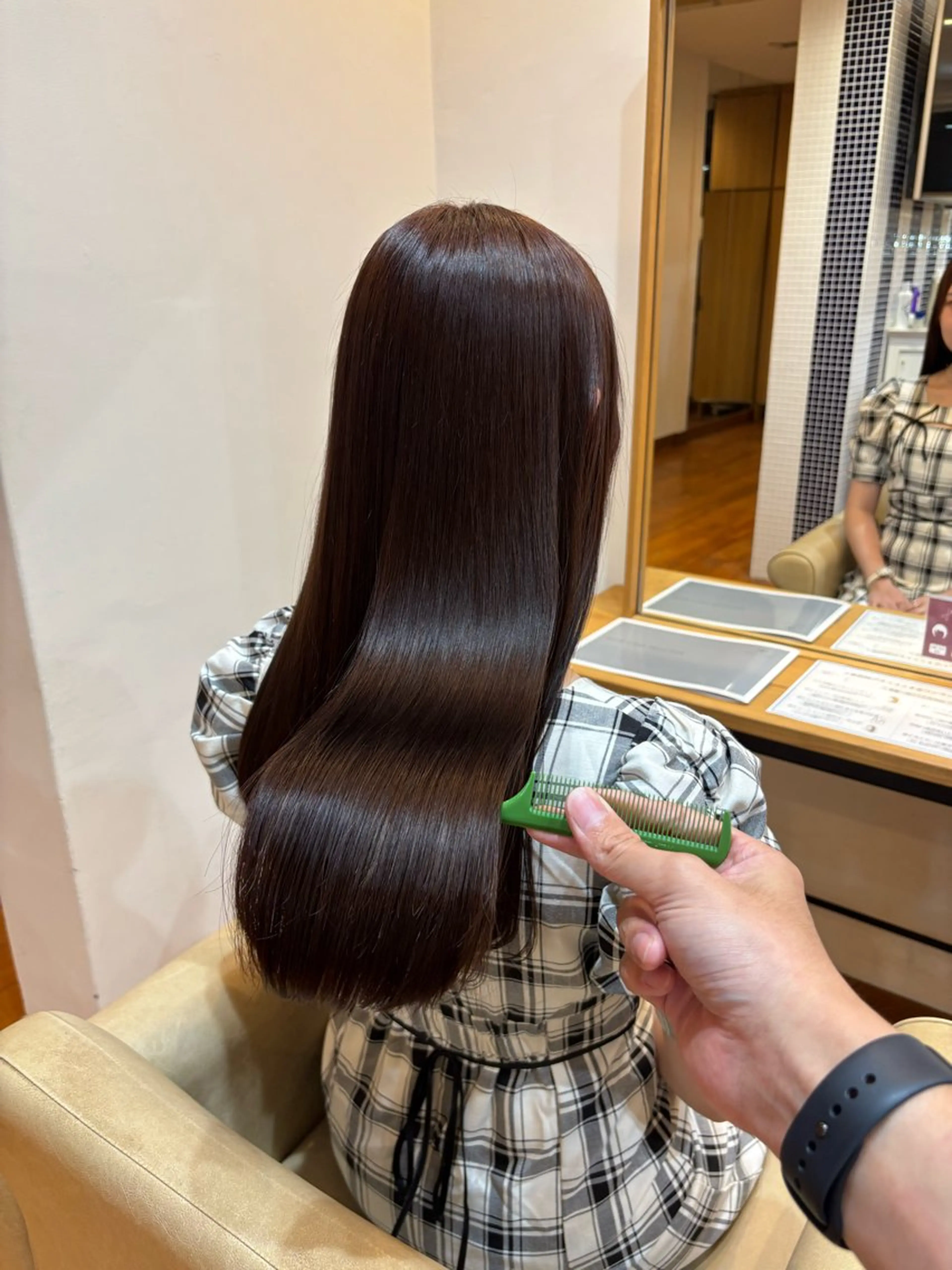【ミニモ限定初回来店のみ】カット＋カラー＋トリートメントの写真