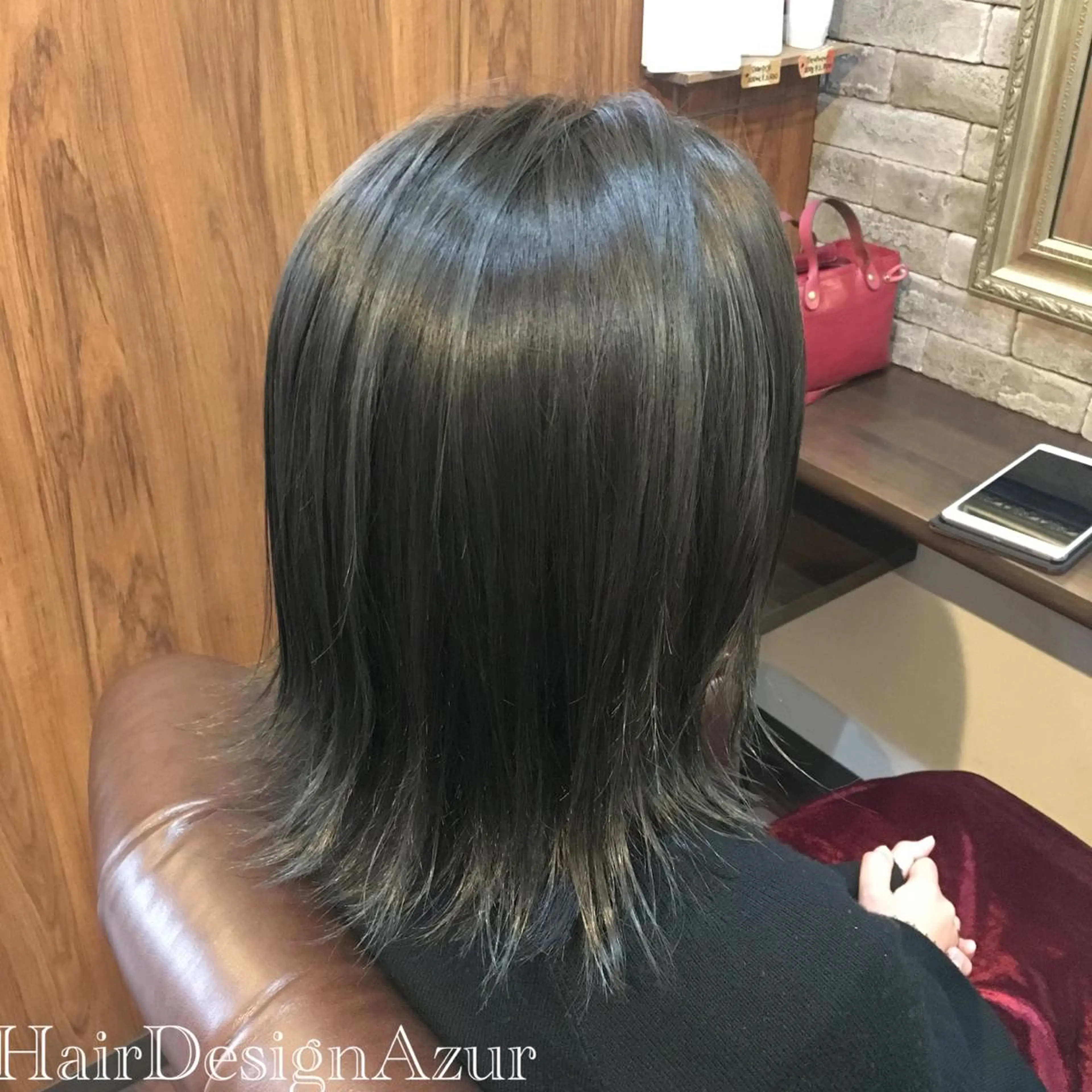 ミディアム HairDesign Azurのヘアスタイル