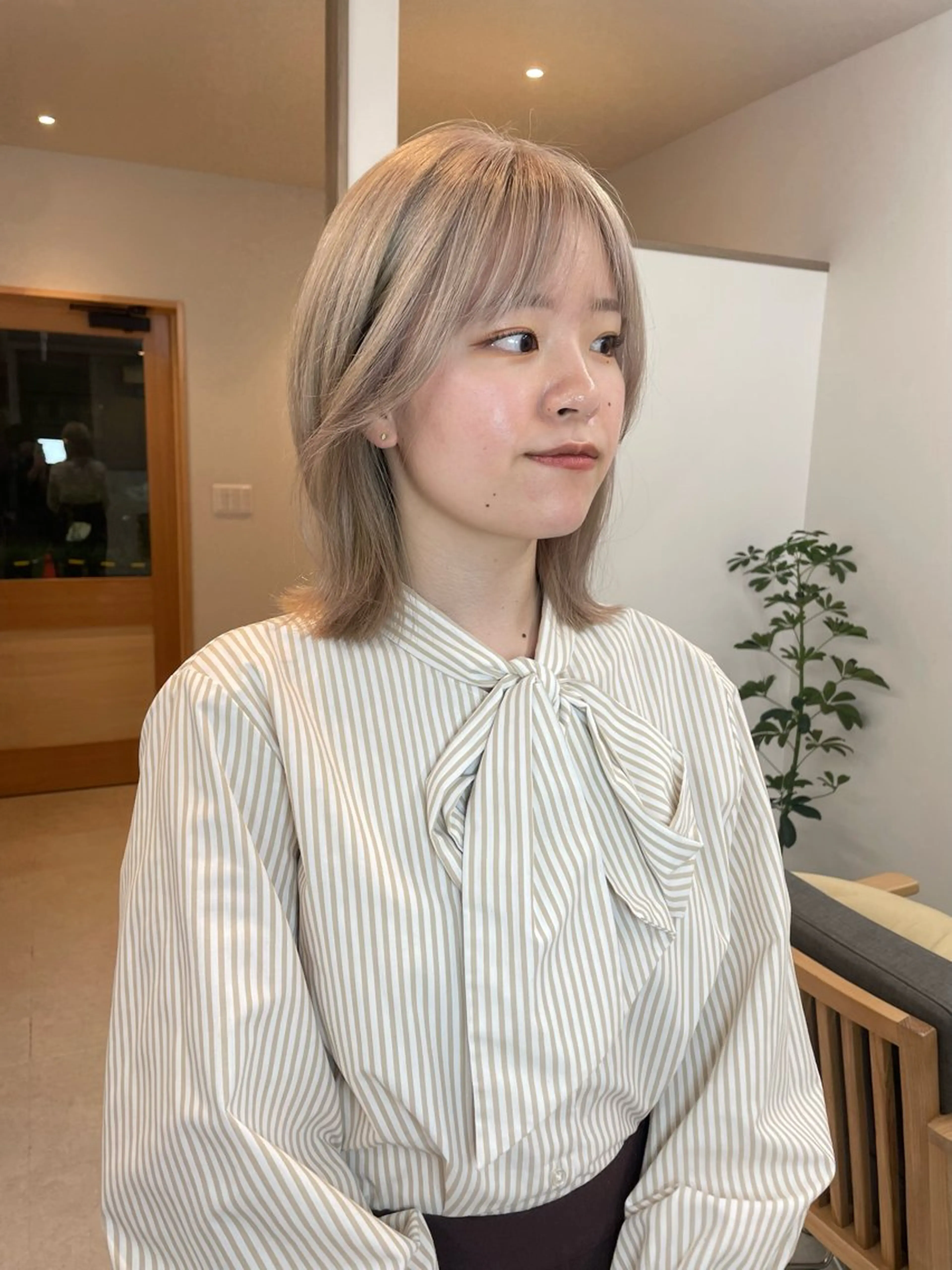 ミディアム カット ヘアカラー NORI ☆のヘアスタイル