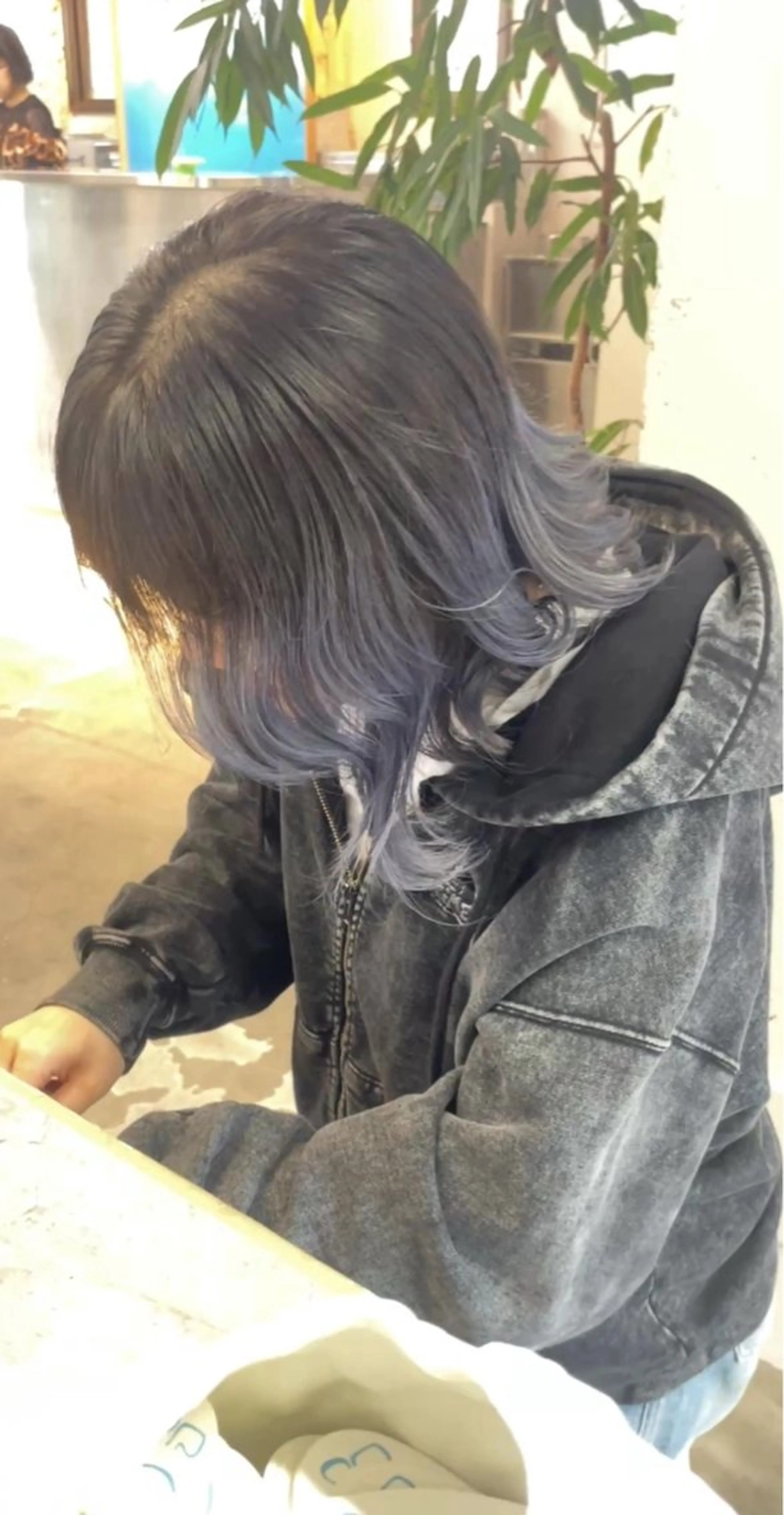 ミディアム カラー ヘアカラー モデル募集‼️ 透明感カラー✨️のヘアスタイル