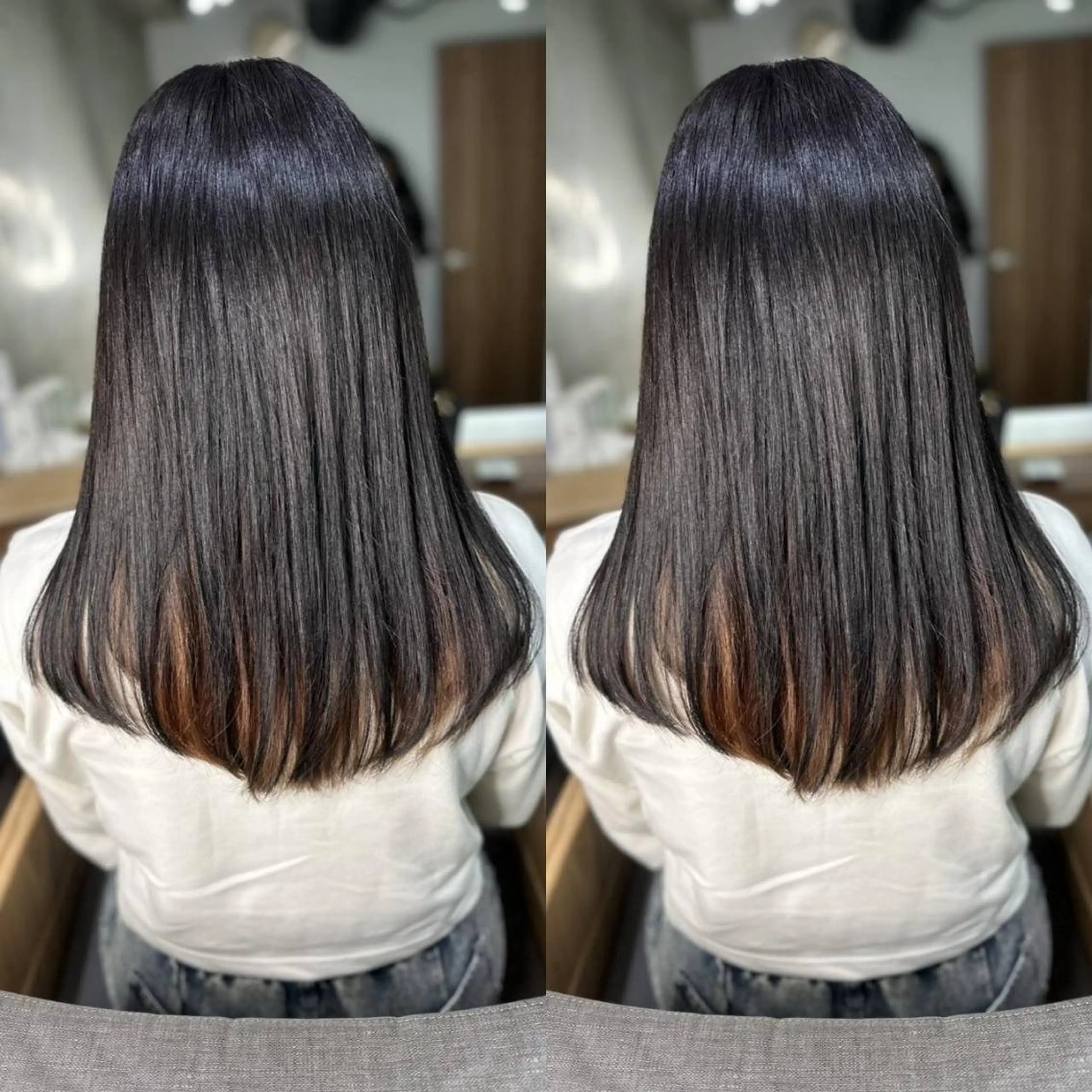 ミディアム カラー メンズ ヘアアレンジ 韓国特化🌿カラー❌ エクステ👩祐樹💚のヘアスタイル