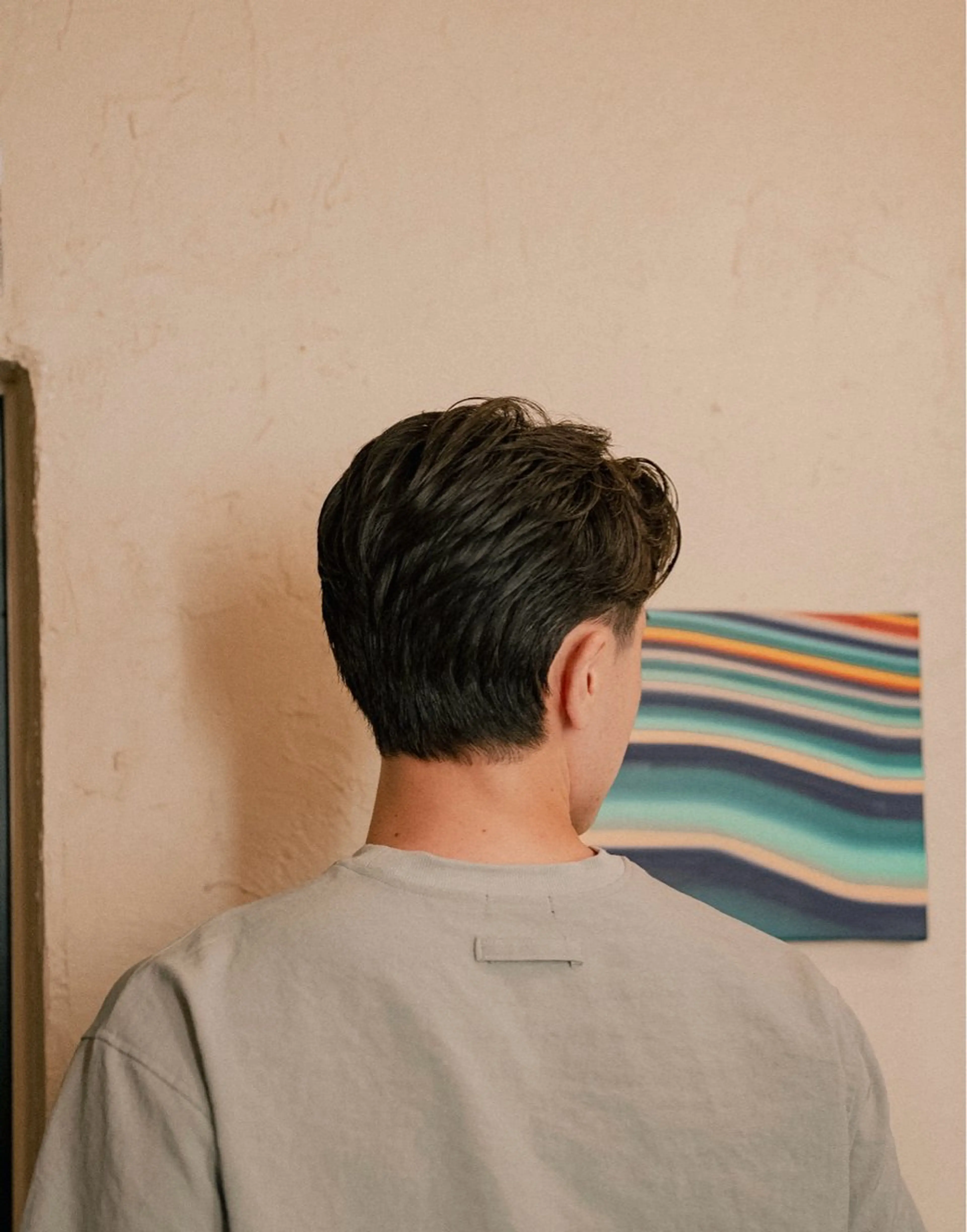 ショート カラー パーマ メンズ オールバック 刈り上げ ショートヘア カット 🔗メンズサロン🔗 Kieのヘアスタイル