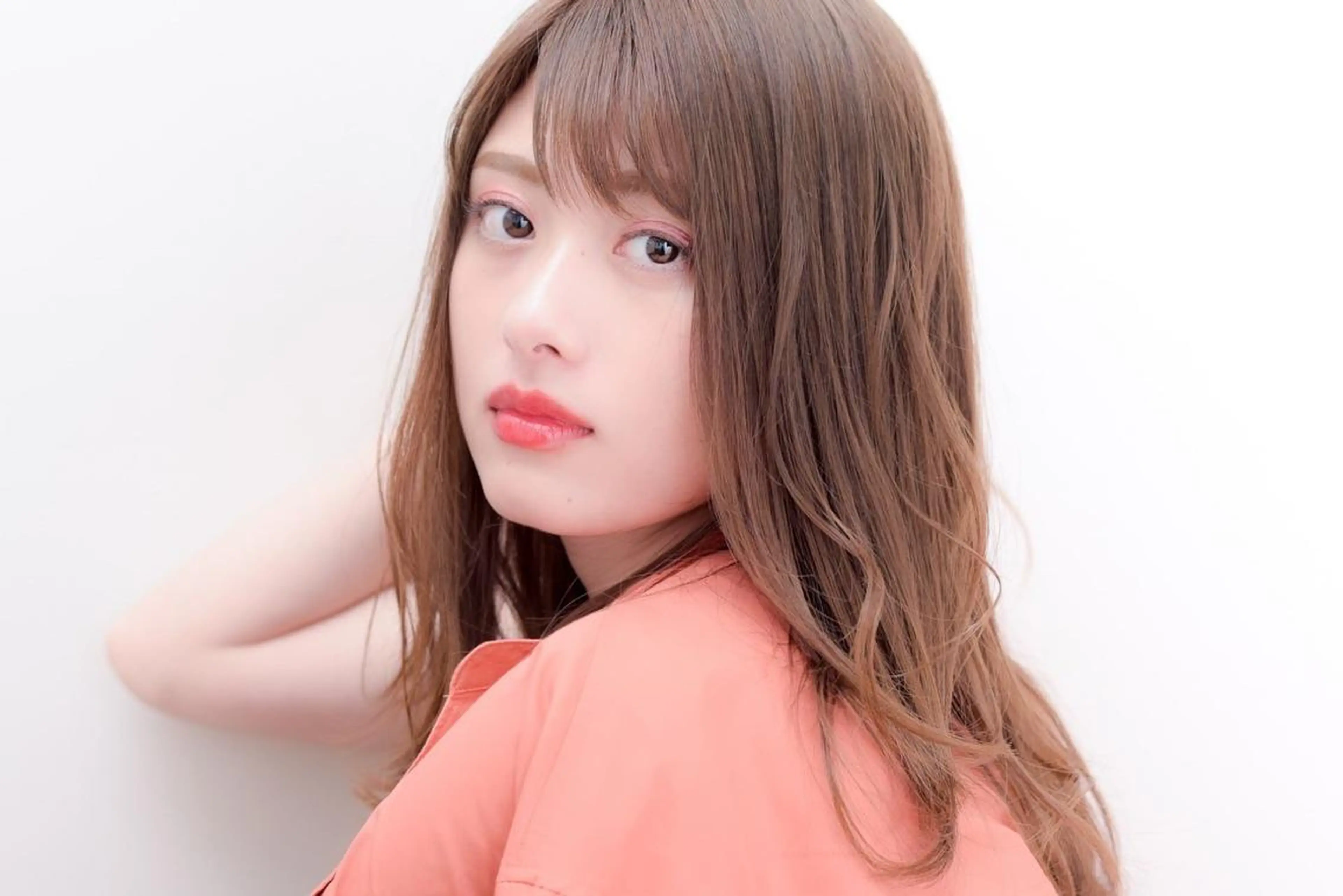 ロング カラー 公式 Ease by amble luxeのヘアスタイル