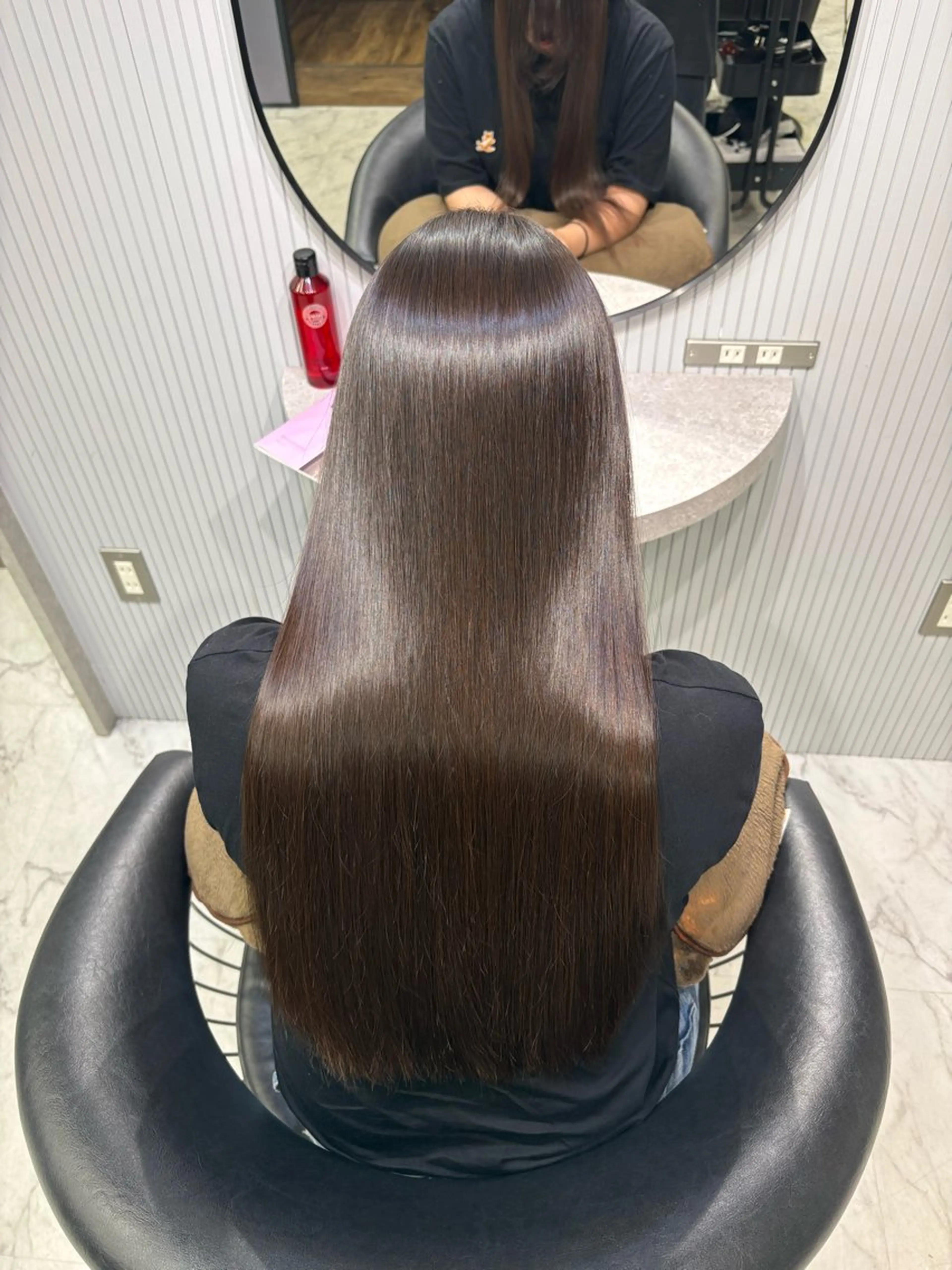 ロング 縮毛矯正 トリートメント RAFTOKYO　2nd所属・RAF RYUTOのヘアスタイル