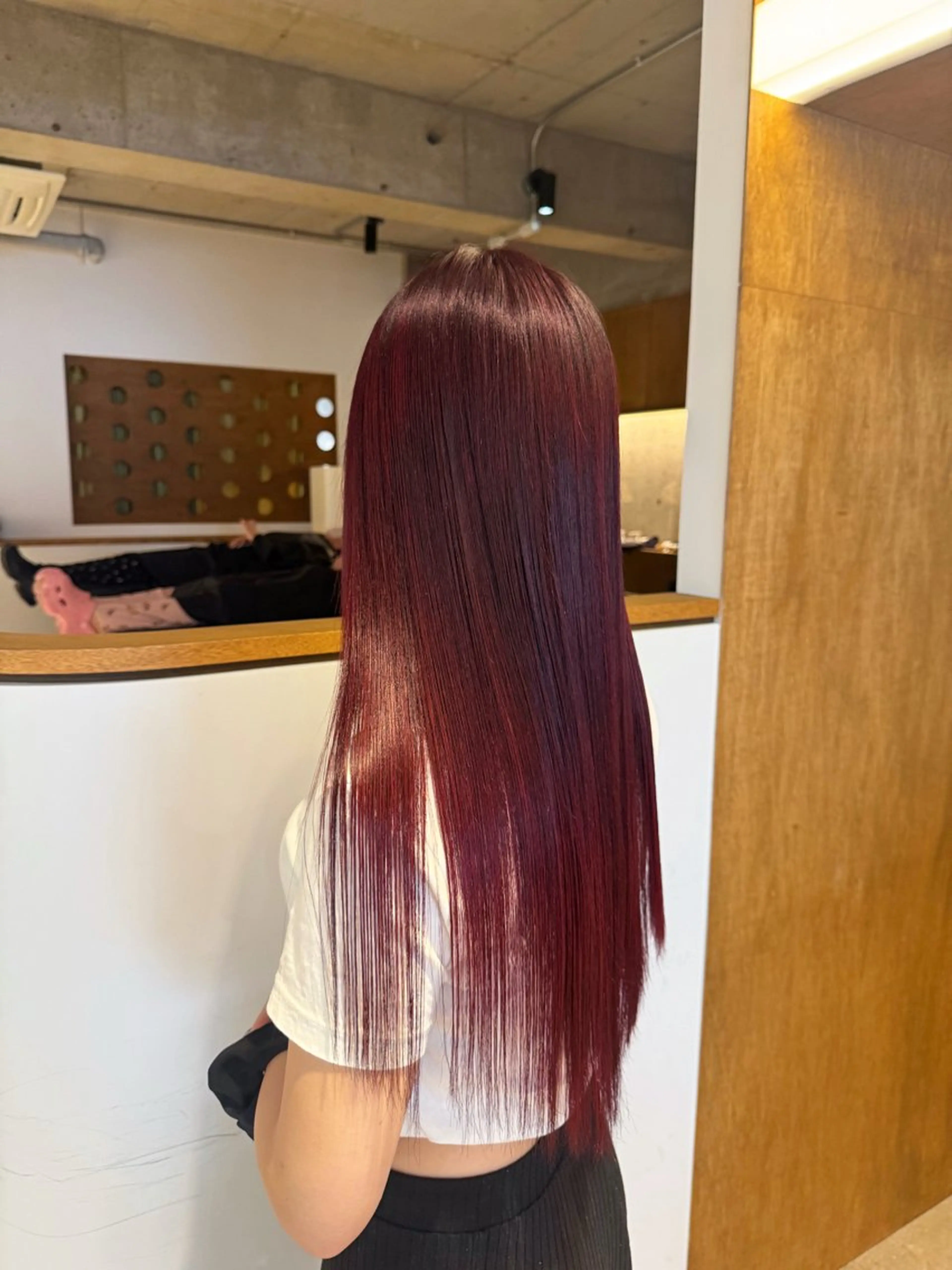 極上酸性ストレート➕前髪カット🌱の写真