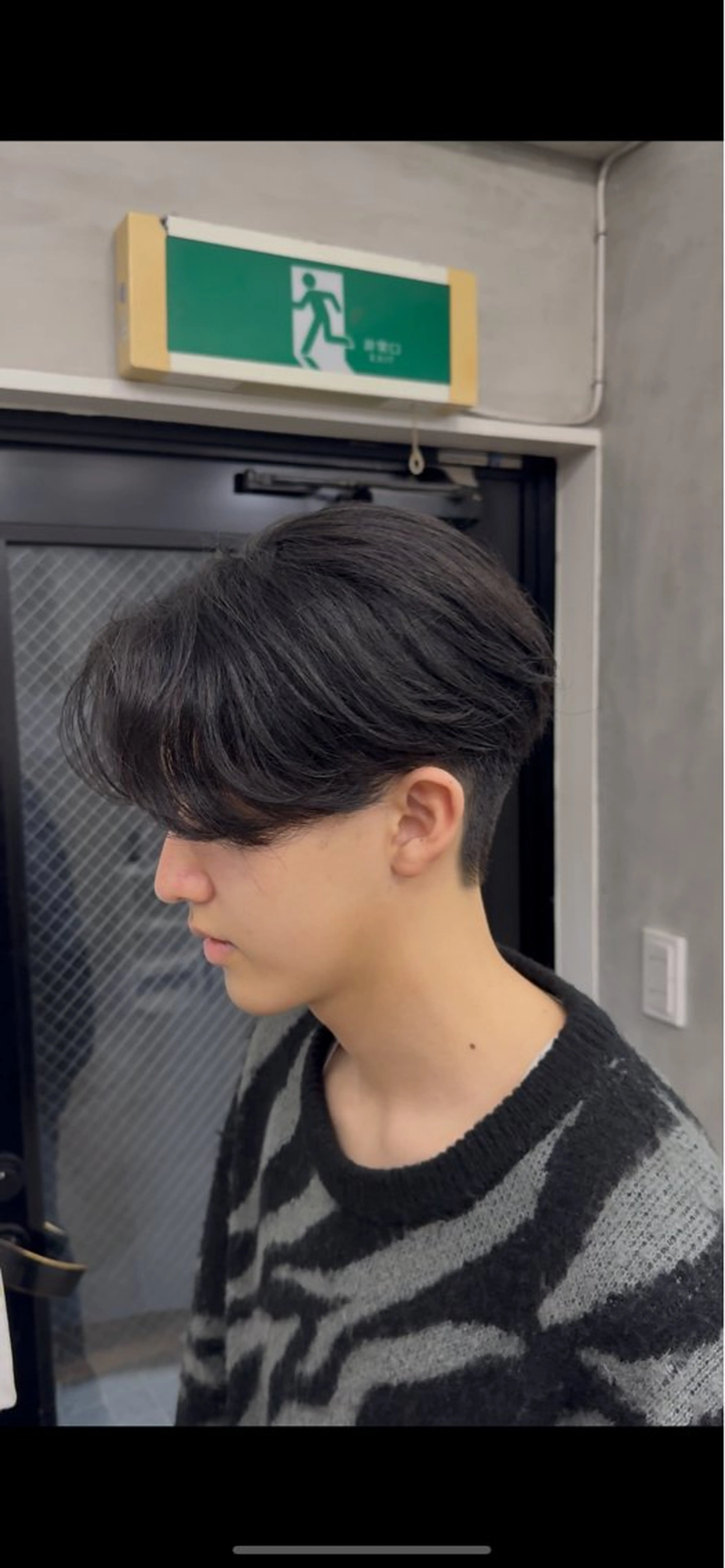 ショート PERCUT原宿所属・無料カット 藤田遼晴のヘアスタイル