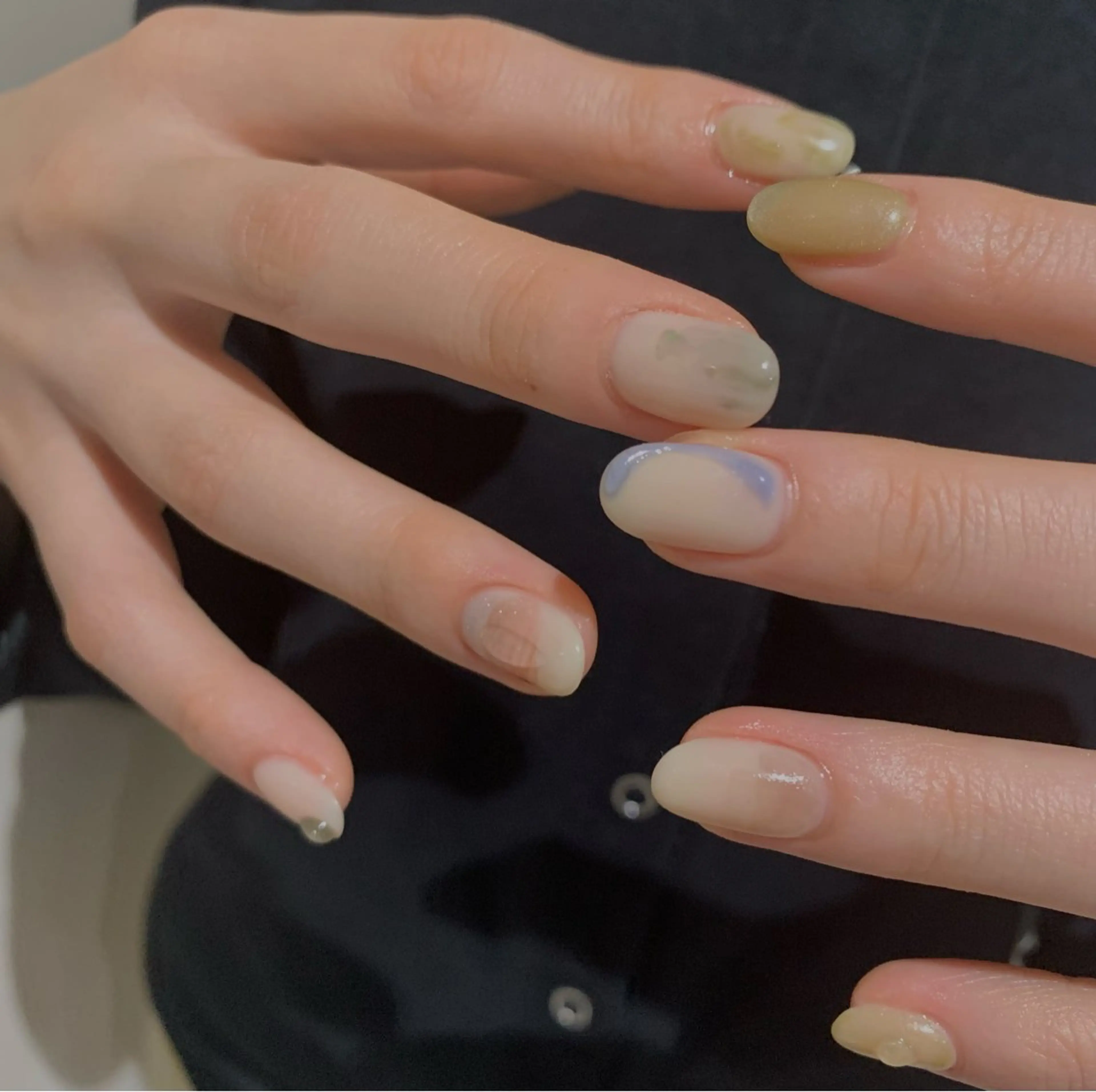 ネイル ニュアンスネイル BeColorful新宿所属・co nai_lのネイルデザイン