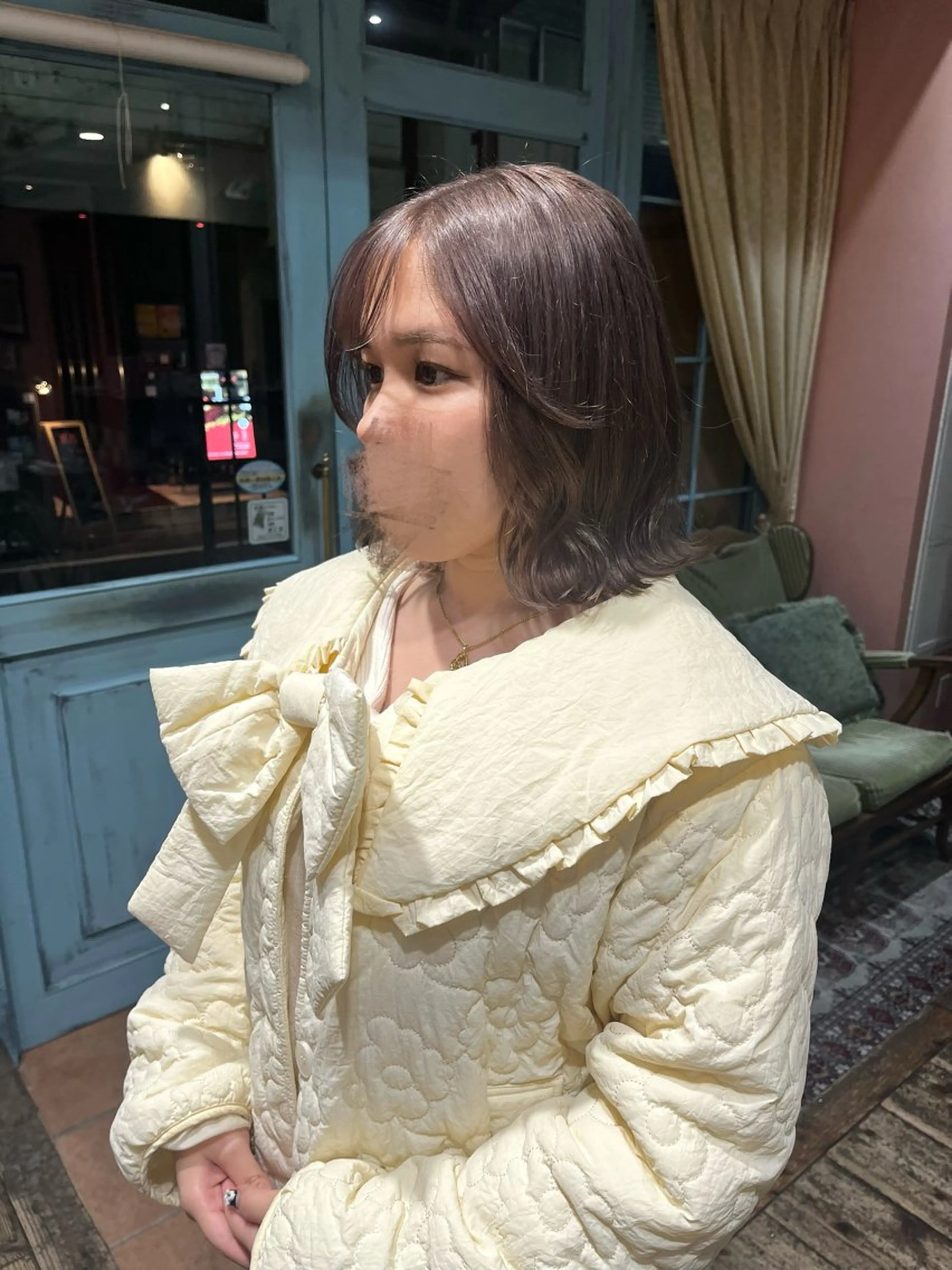 ミディアム カラー rotika by Doll hair所属・RYOKA 心斎橋美容室のヘアスタイル