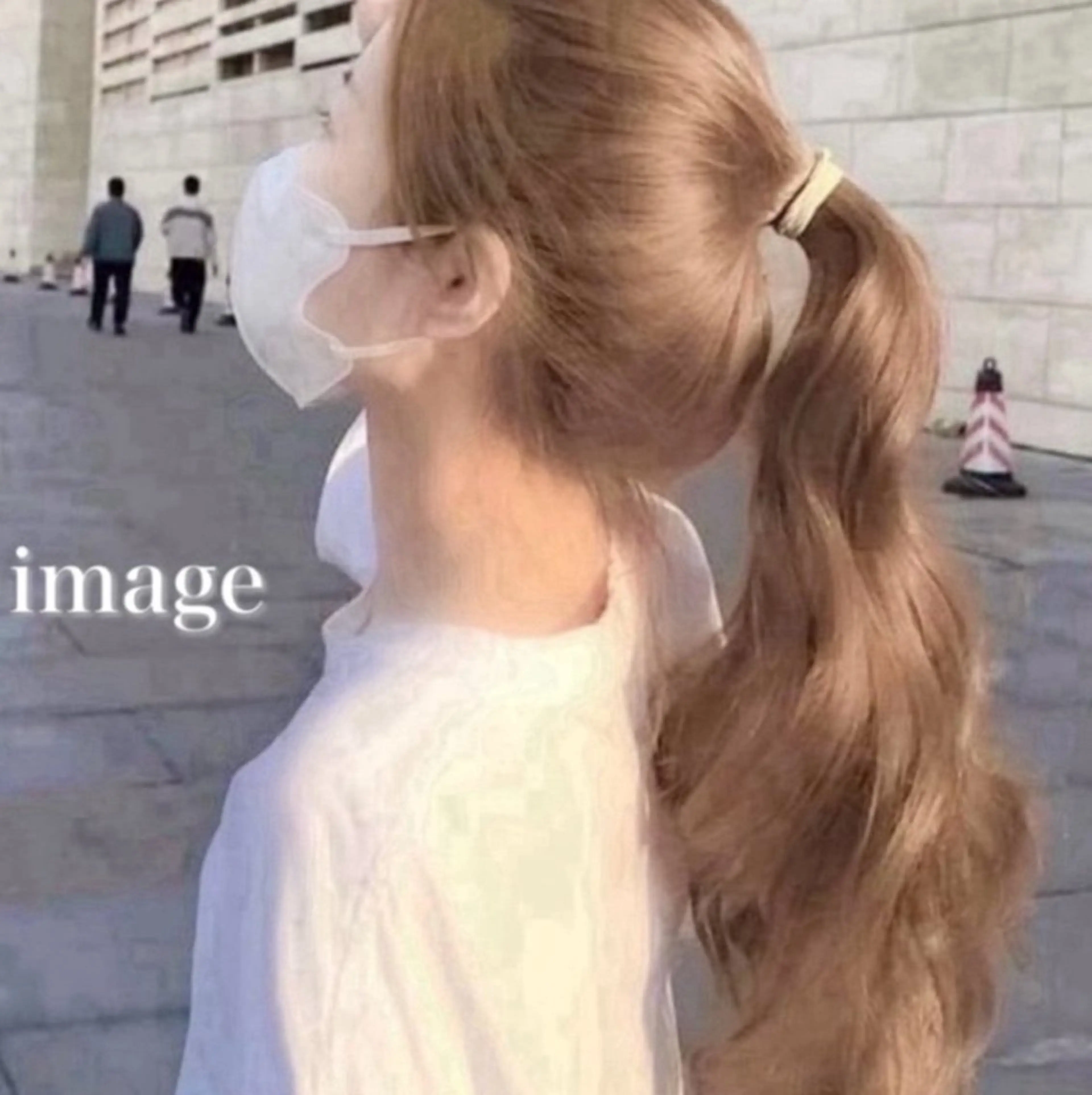 ロング カラー 🫧透明感カラー支持 No.1🫧‪ハルカのヘアスタイル
