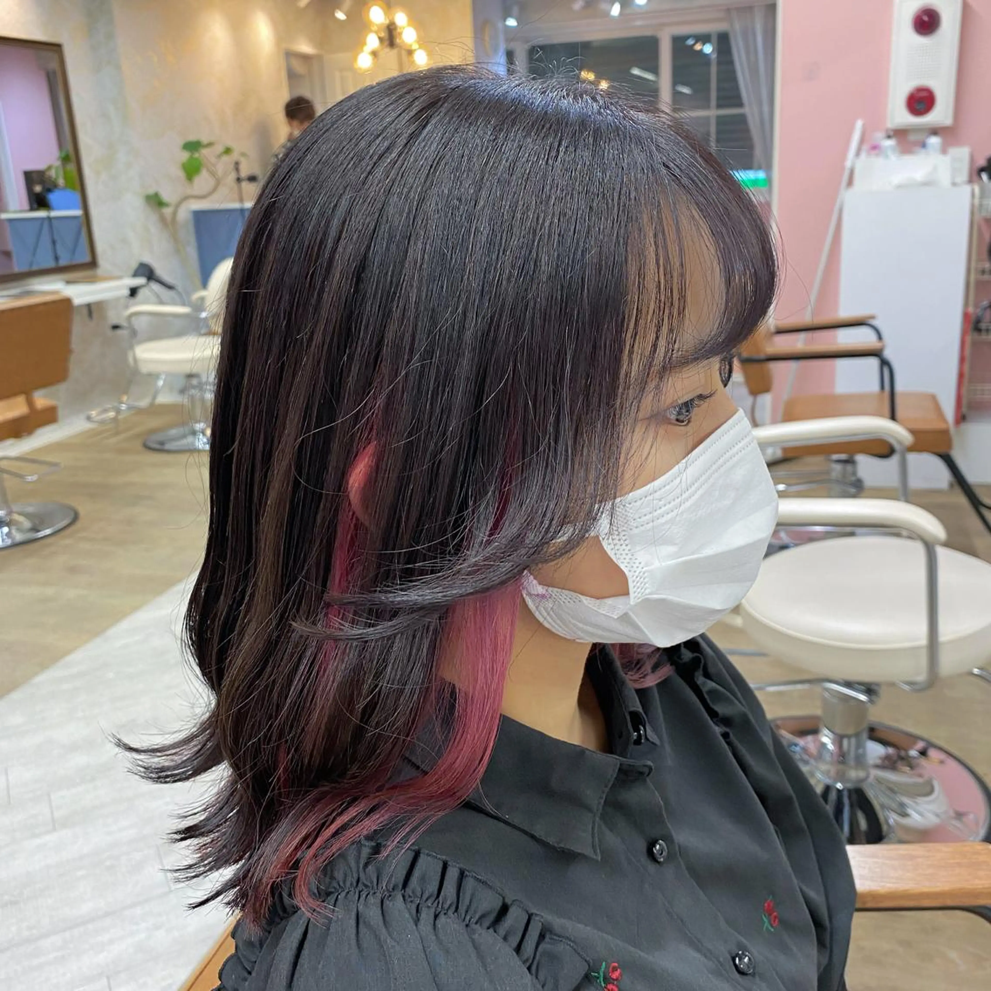 ミディアム カラー 【髪質改善特化】 連形海斗のヘアスタイル
