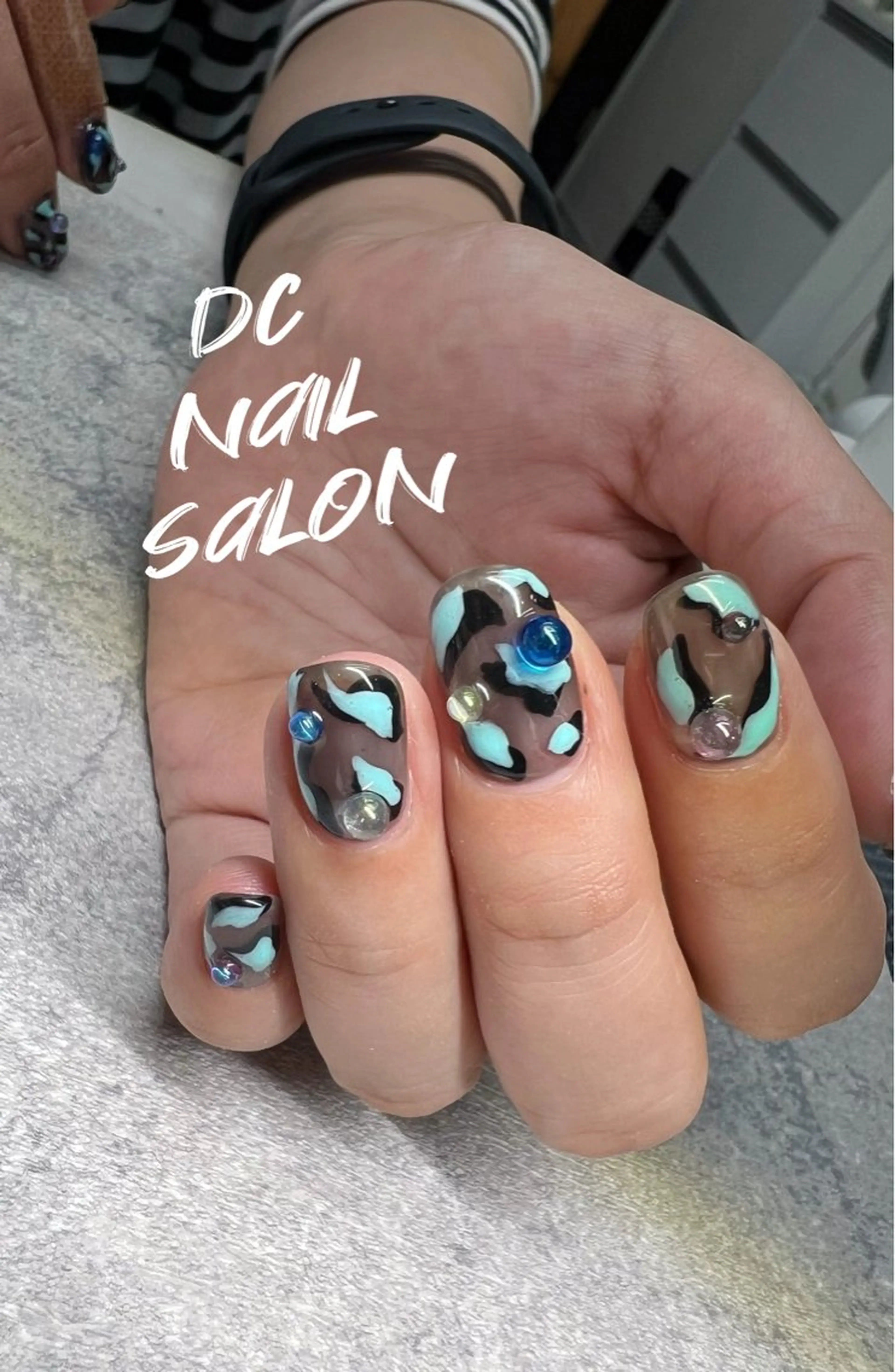 ネイル アートネイル 入学式 フレンチネイル ジェルネイル グラデーション DC nail salonのネイルデザイン
