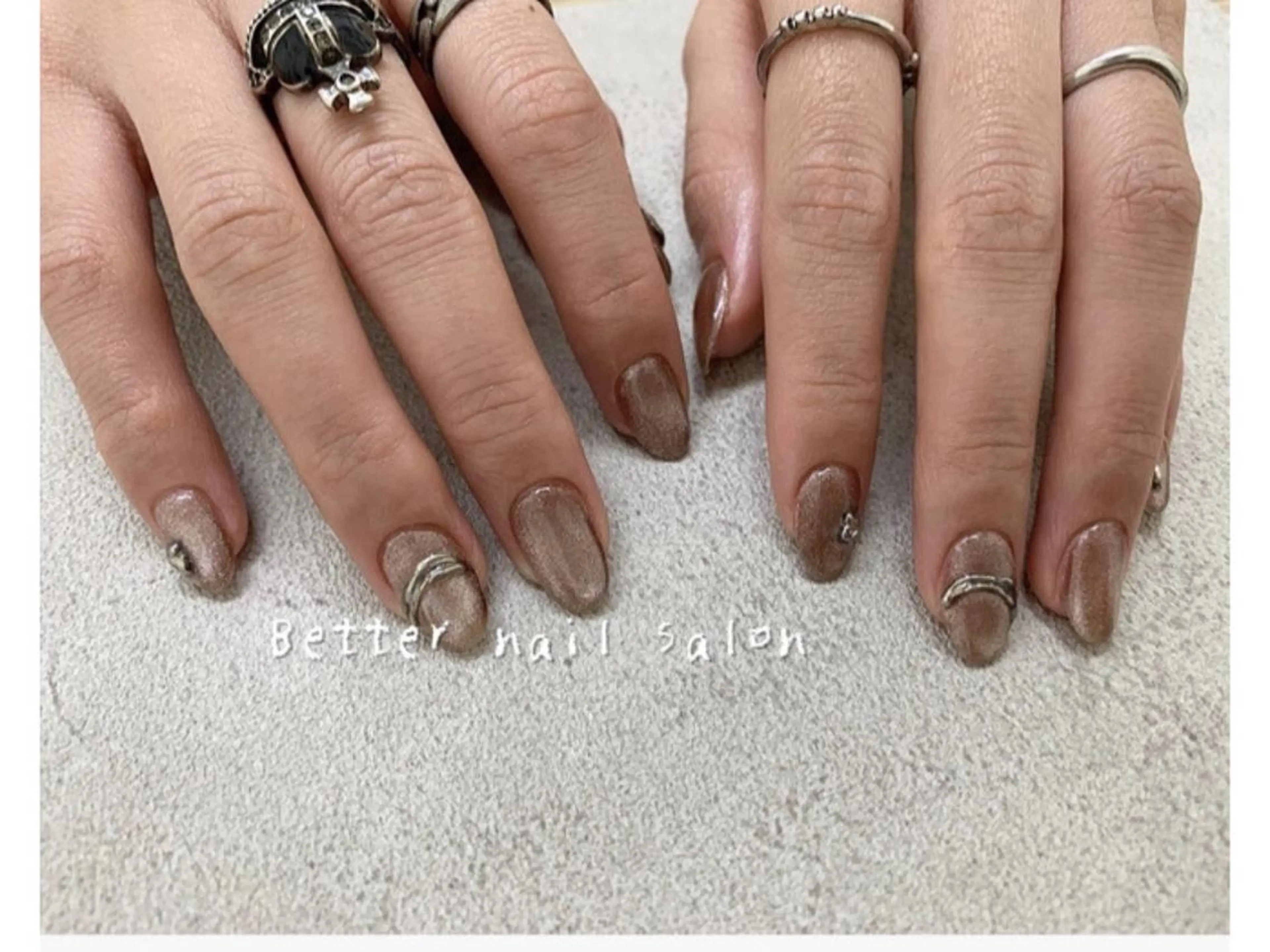 ネイル マグネットネイル ベターネイル 浅草橋のネイルデザイン