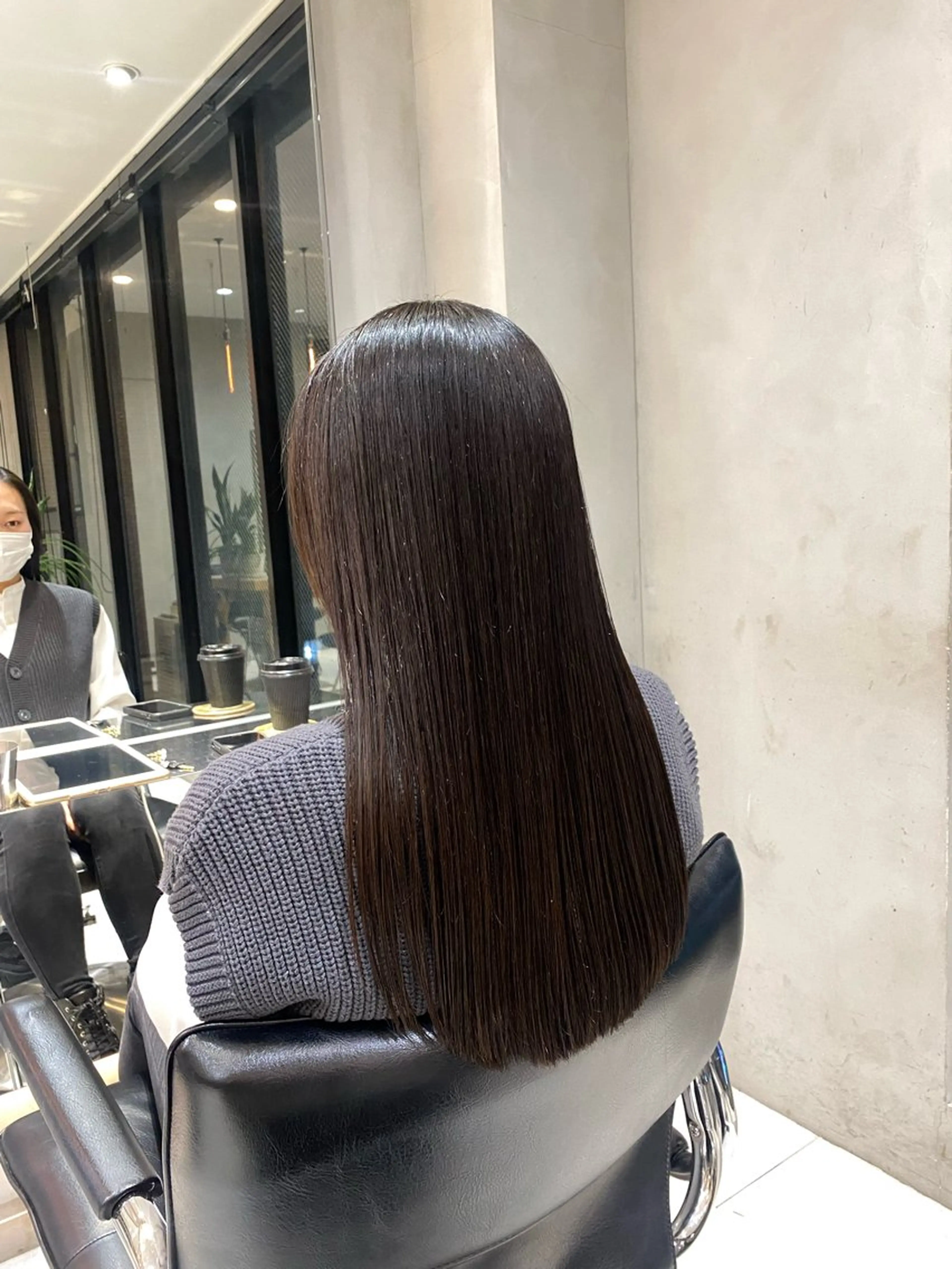 ロング 縮毛矯正 トリートメント ヘッドスパ ヘアセット ロングカット 🦎Raitoのヘアスタイル