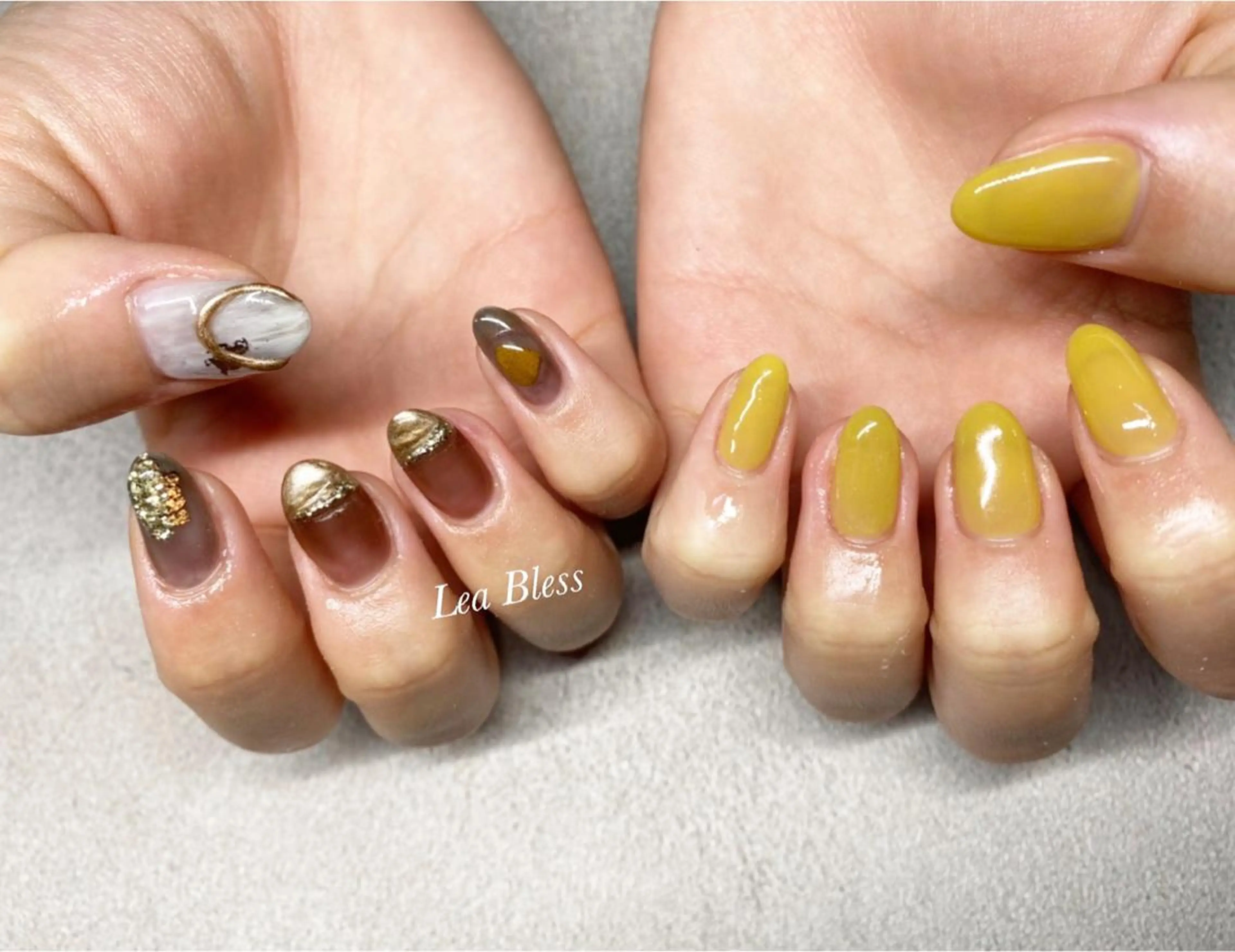 ネイル Lea Bless 河原町のネイルデザイン