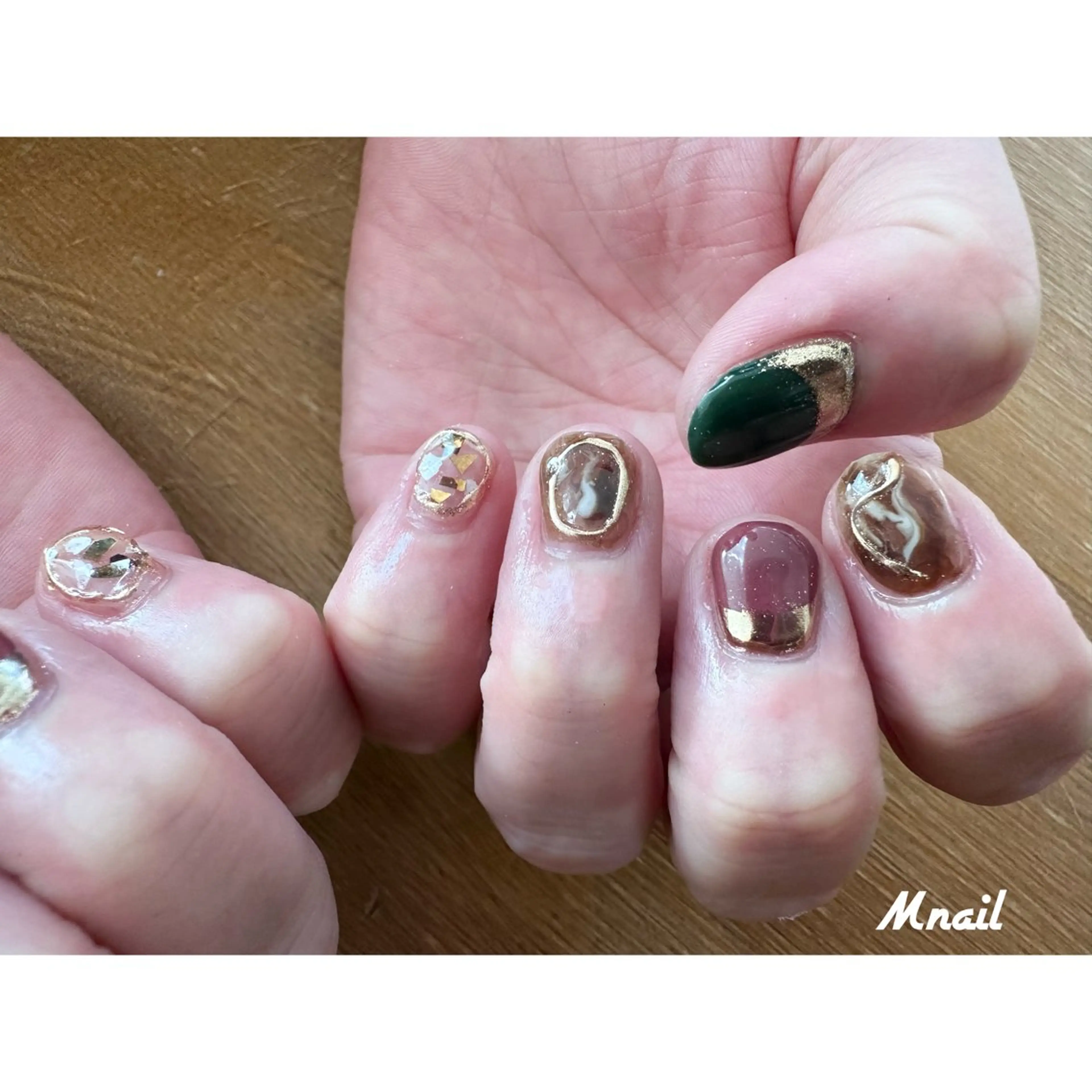 ネイル 持ち込み Mnail ちひろのネイルデザイン