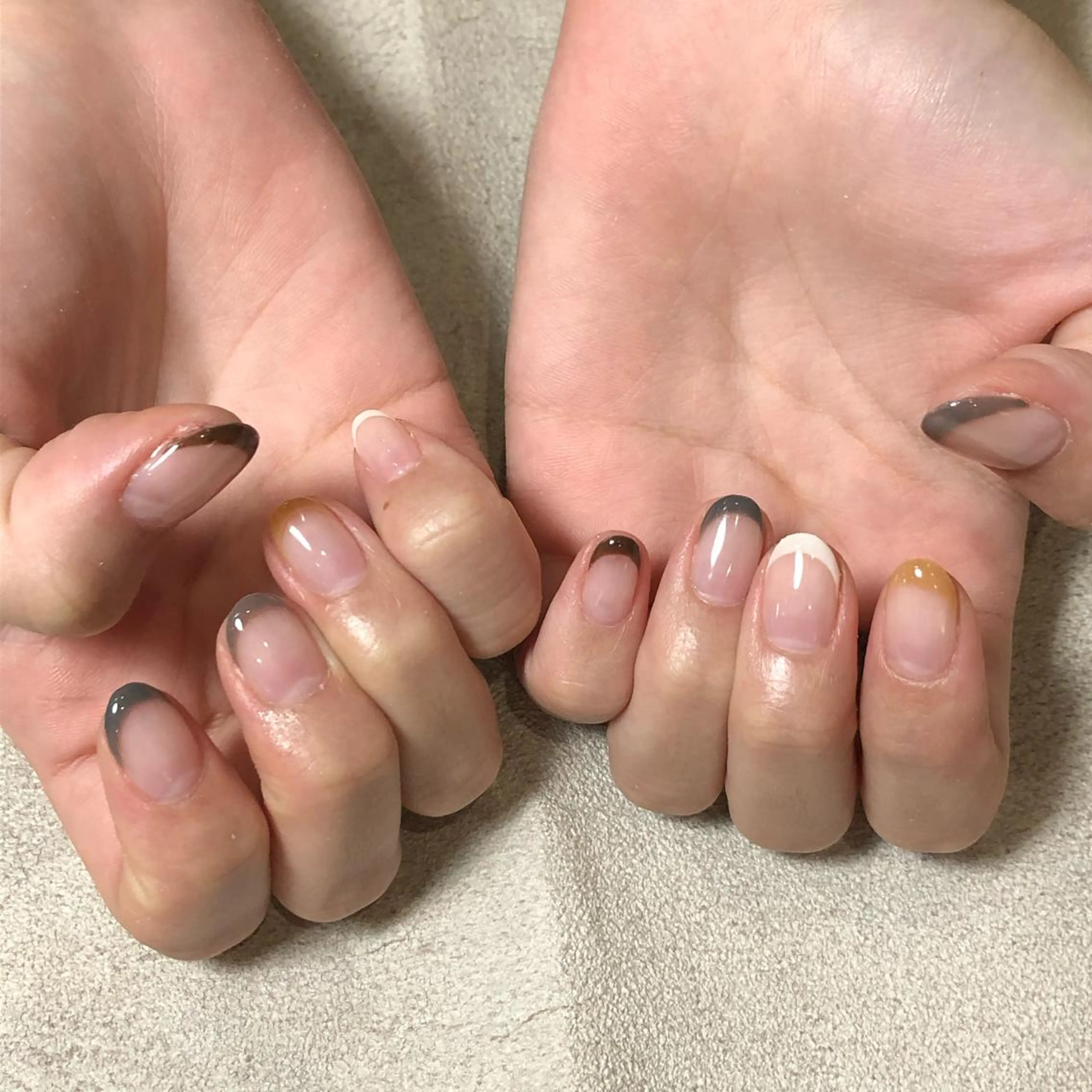 ネイル フレンチネイル ハンドネイル .Etel atelier.のネイルデザイン