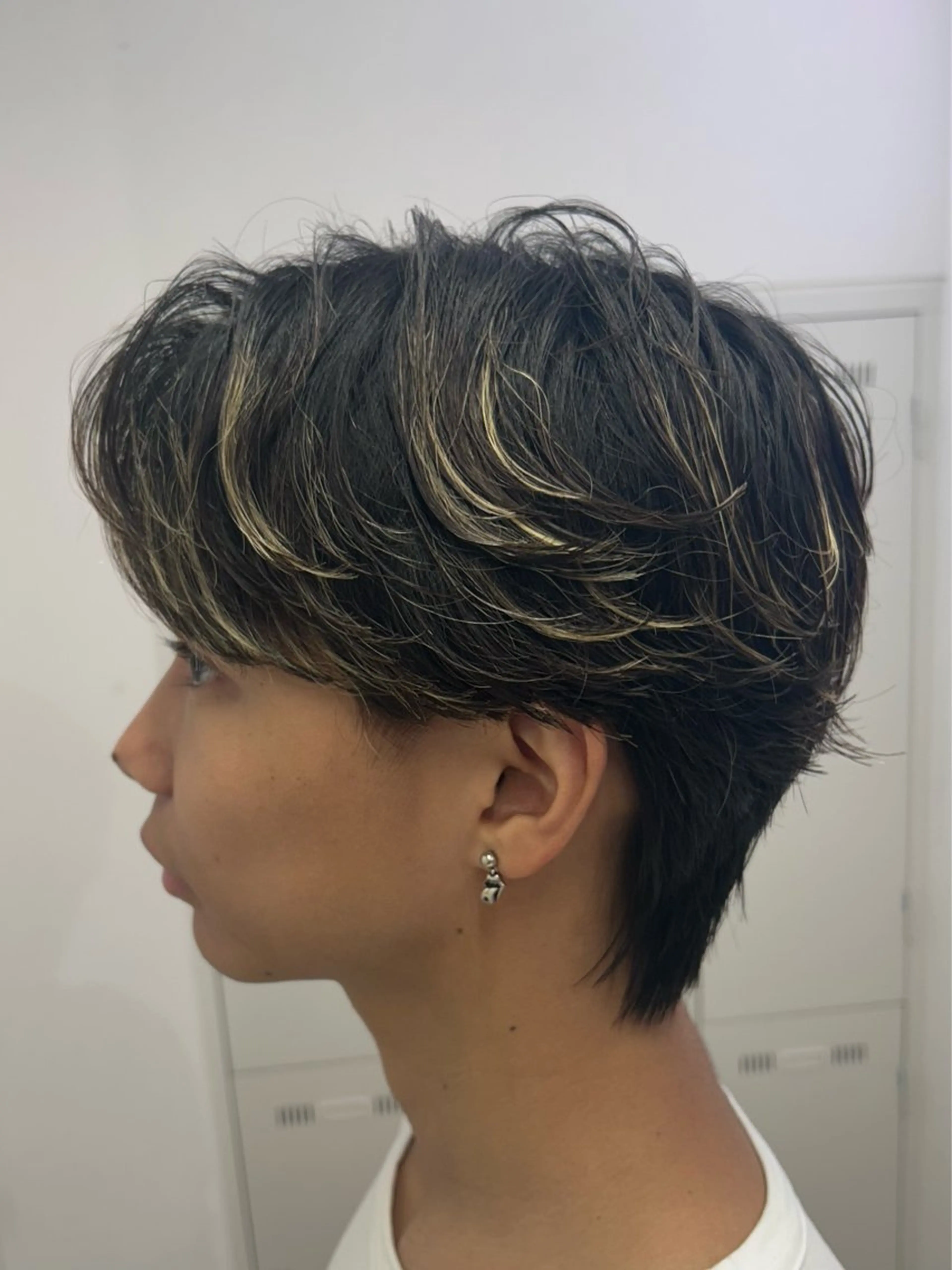 ミディアム パーマ メンズ カット パーマ ♠️メンズ特化／ 社 由樹♠️のヘアスタイル