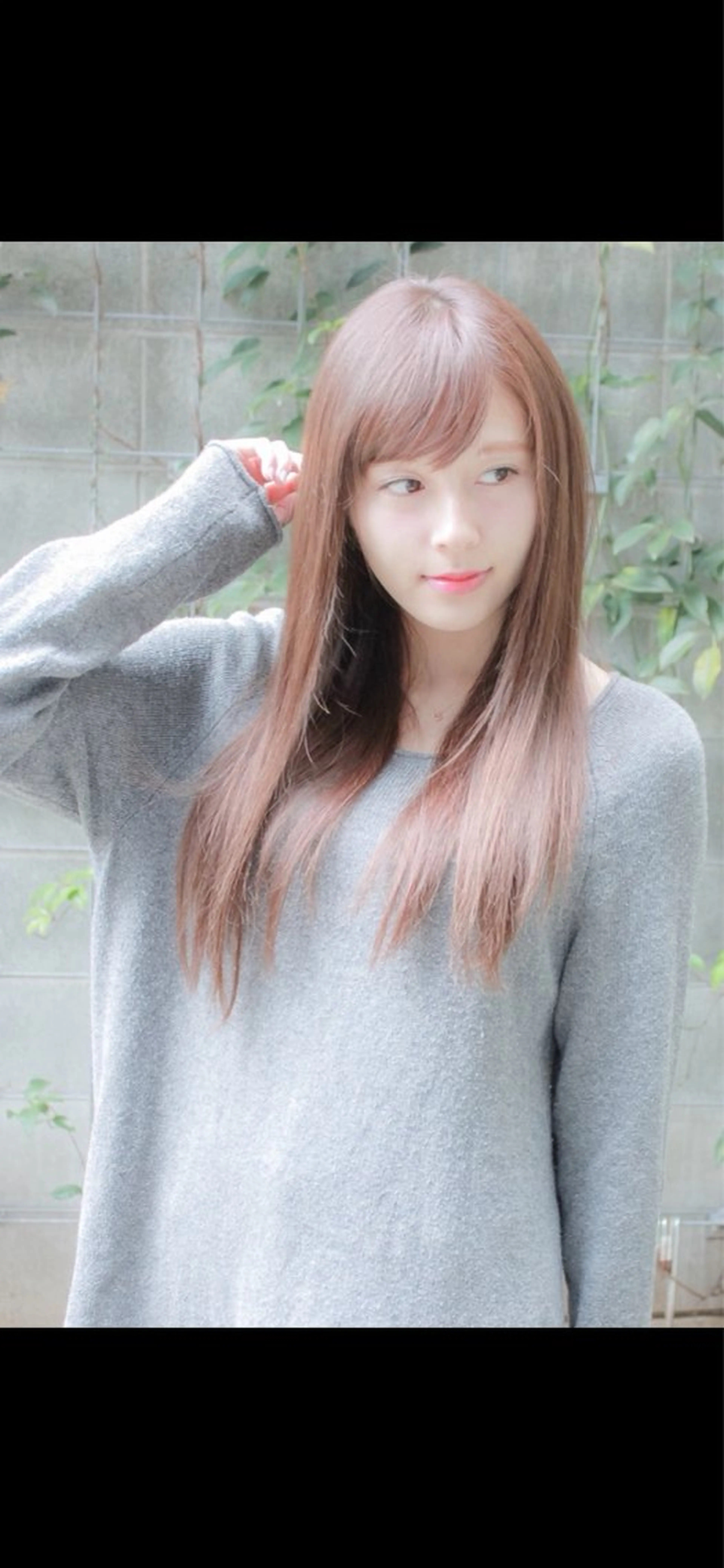 ロング 柏木 輝仁のヘアスタイル