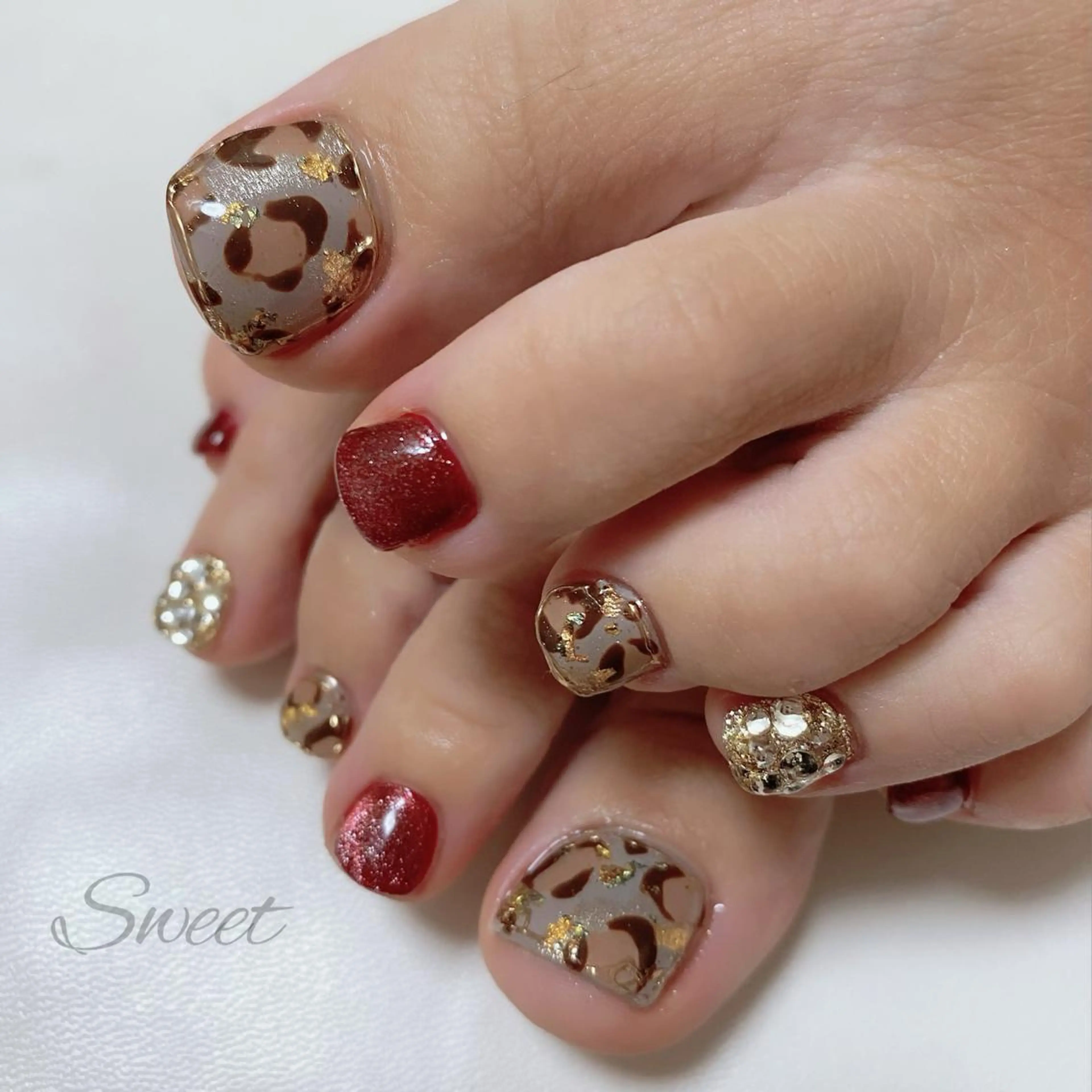 ネイル sweet 仲野陽子のネイルデザイン