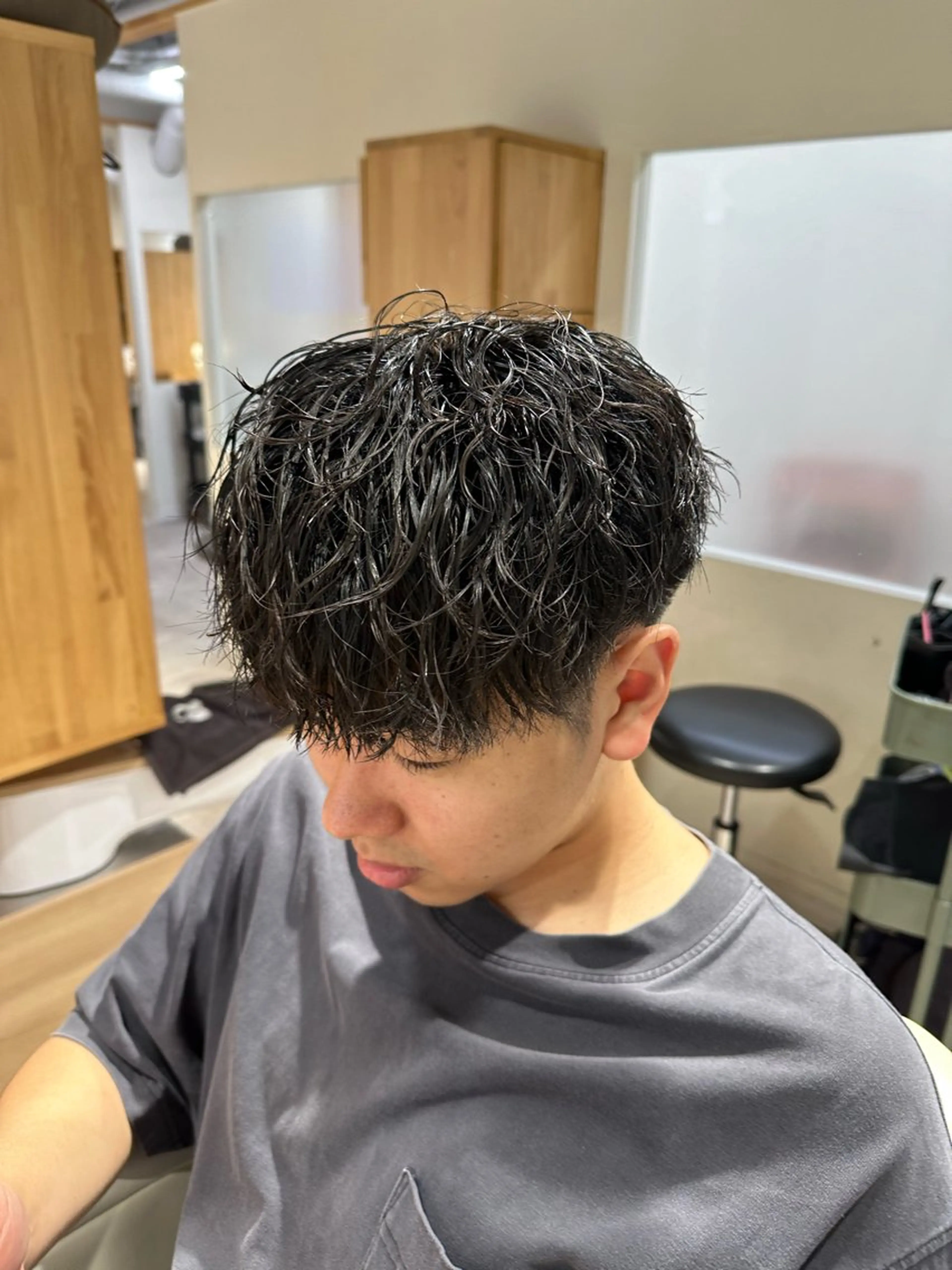 メンズ PinoA所属・髪質改善＆メンズ パーマ ひぐちのヘアスタイル