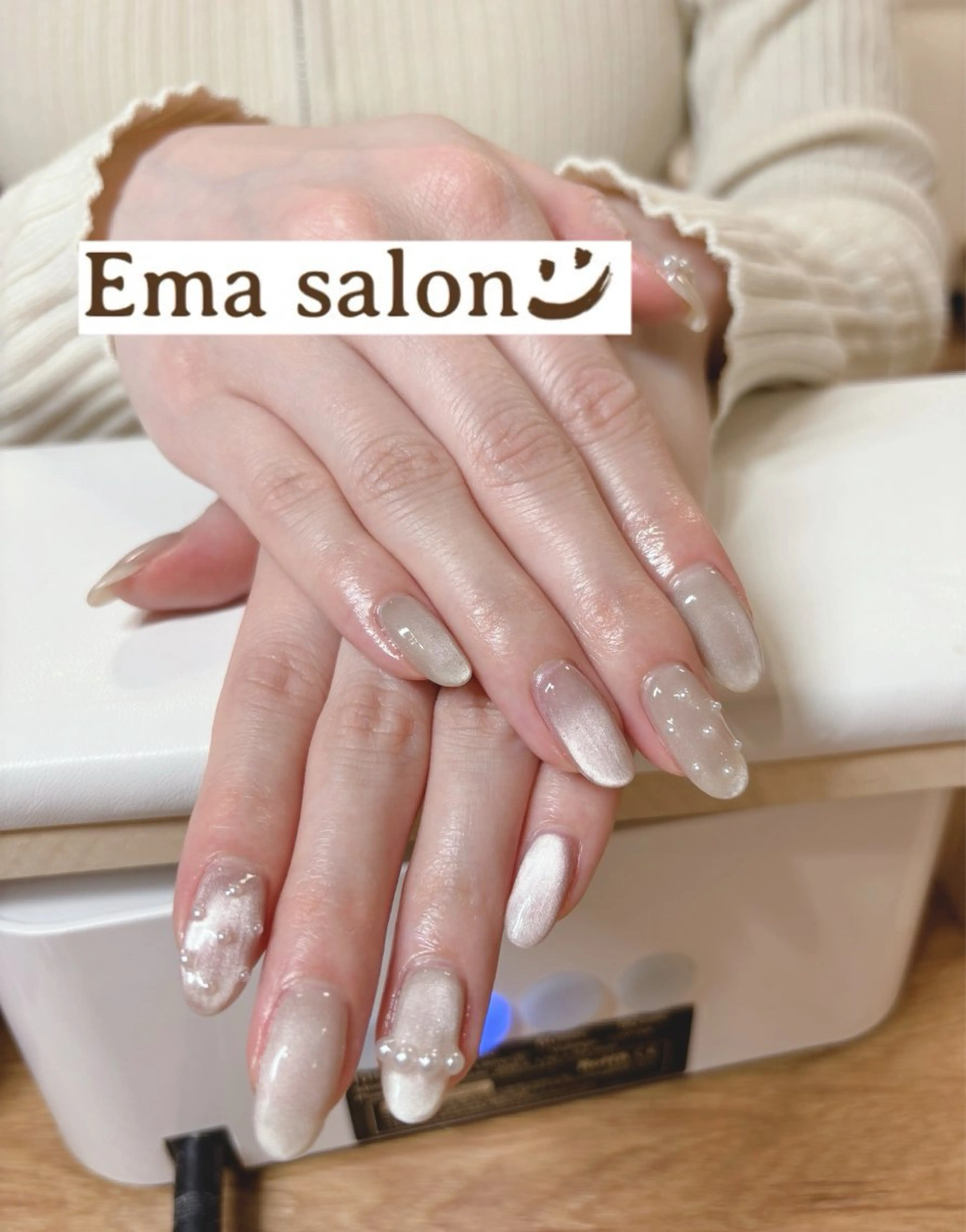 ネイル マグネットネイル ハンドネイル Ema salon所属・Ema salon hiromiのネイルデザイン