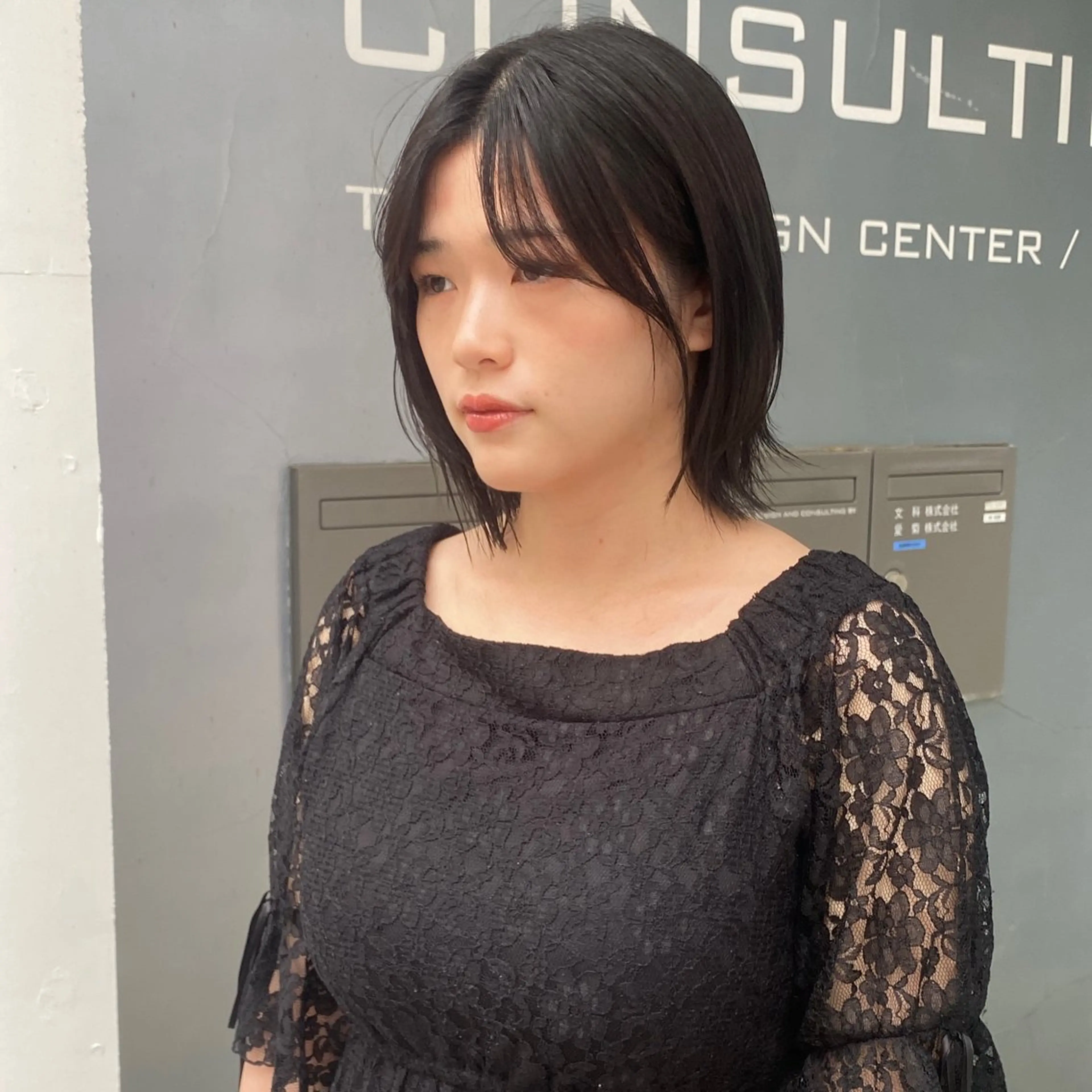 ミディアム カラー カット ヘアカラー トリートメント noa/ 渋谷のヘアスタイル