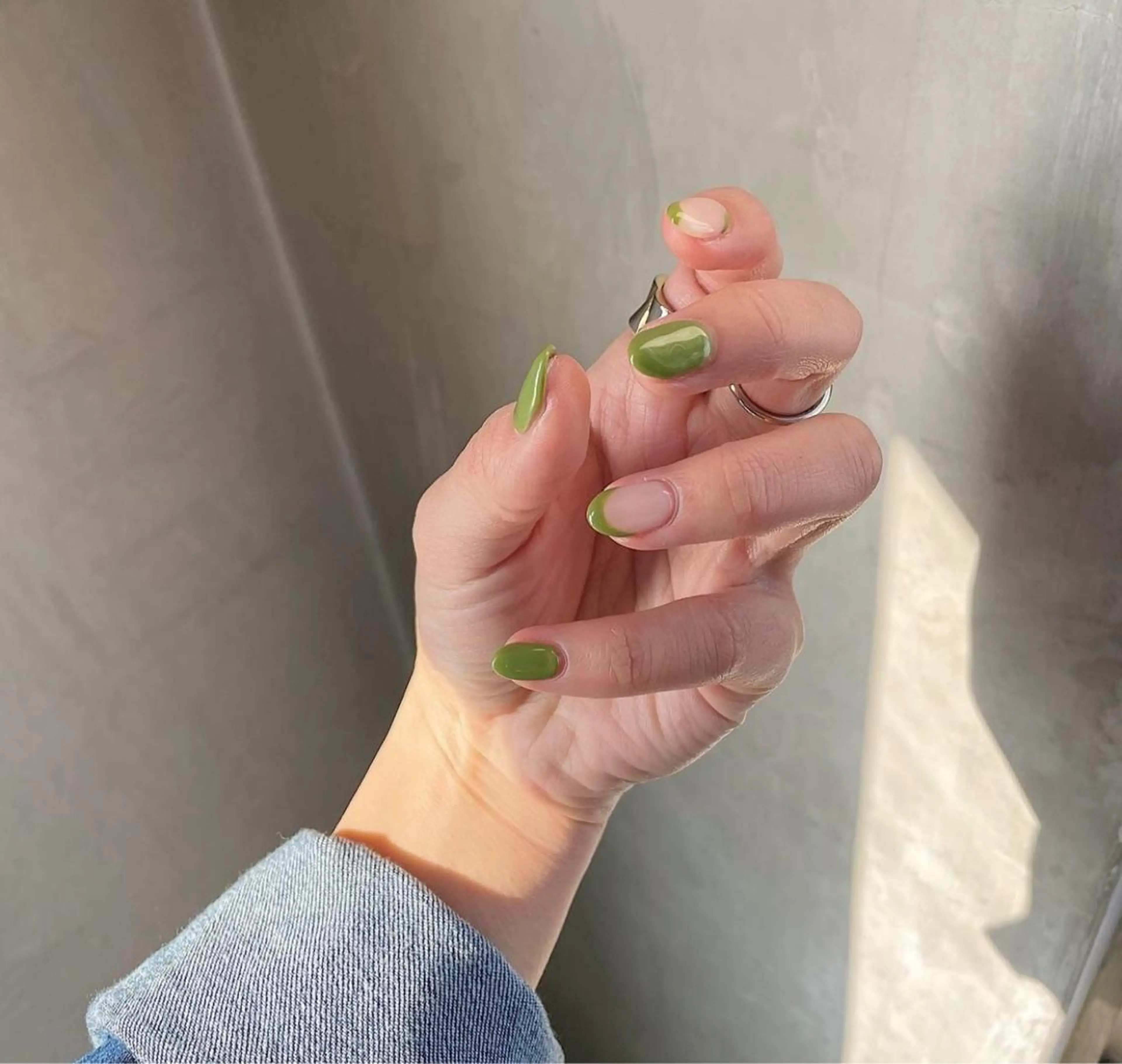 ネイル クリアネイル 長さ出し フットネイル フレンチネイル ジェルネイル Moana Nail 長さだし専門店のネイルデザイン