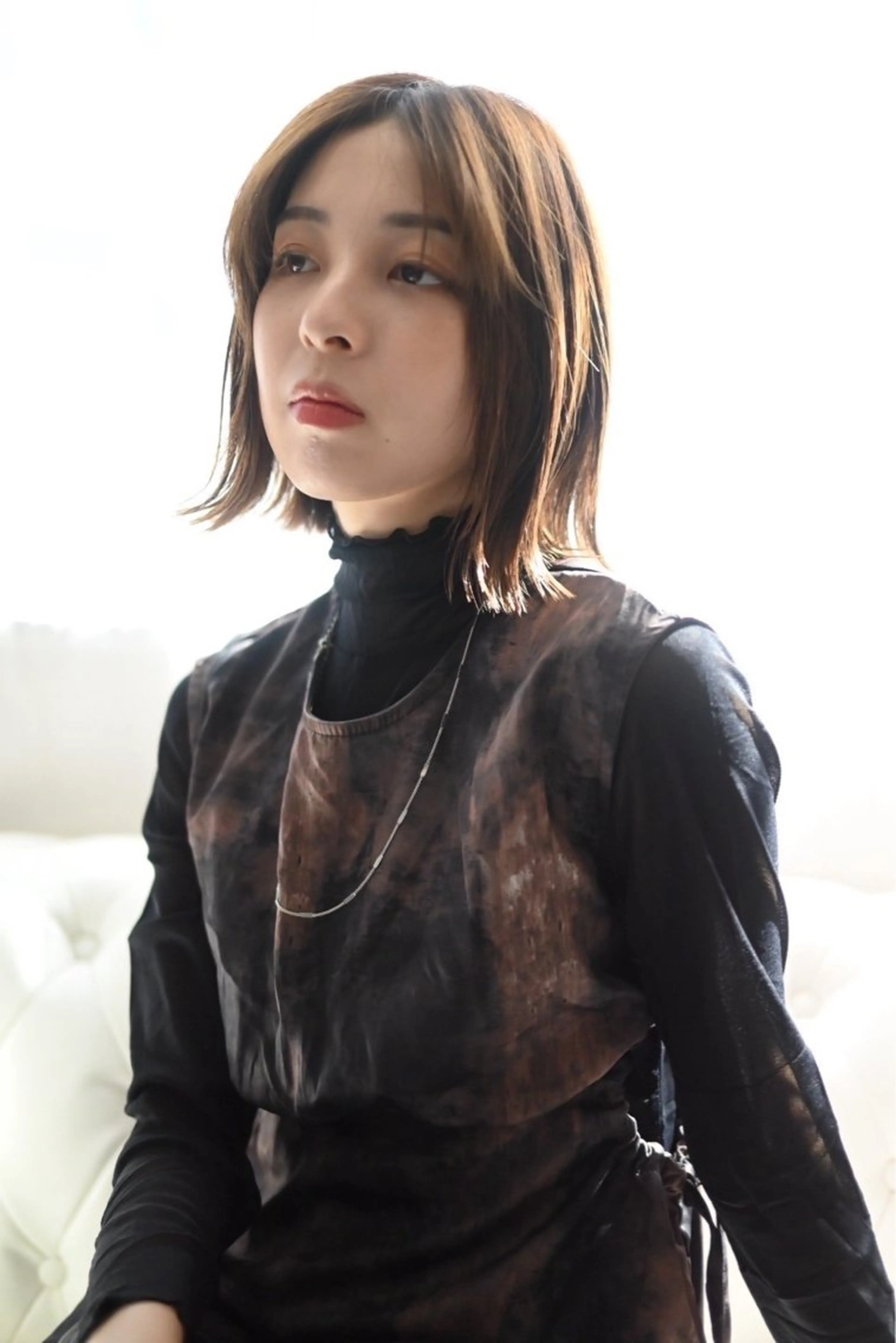 ミディアム カット ヘアカラー Ash成増所属・松田 雅哉のヘアスタイル