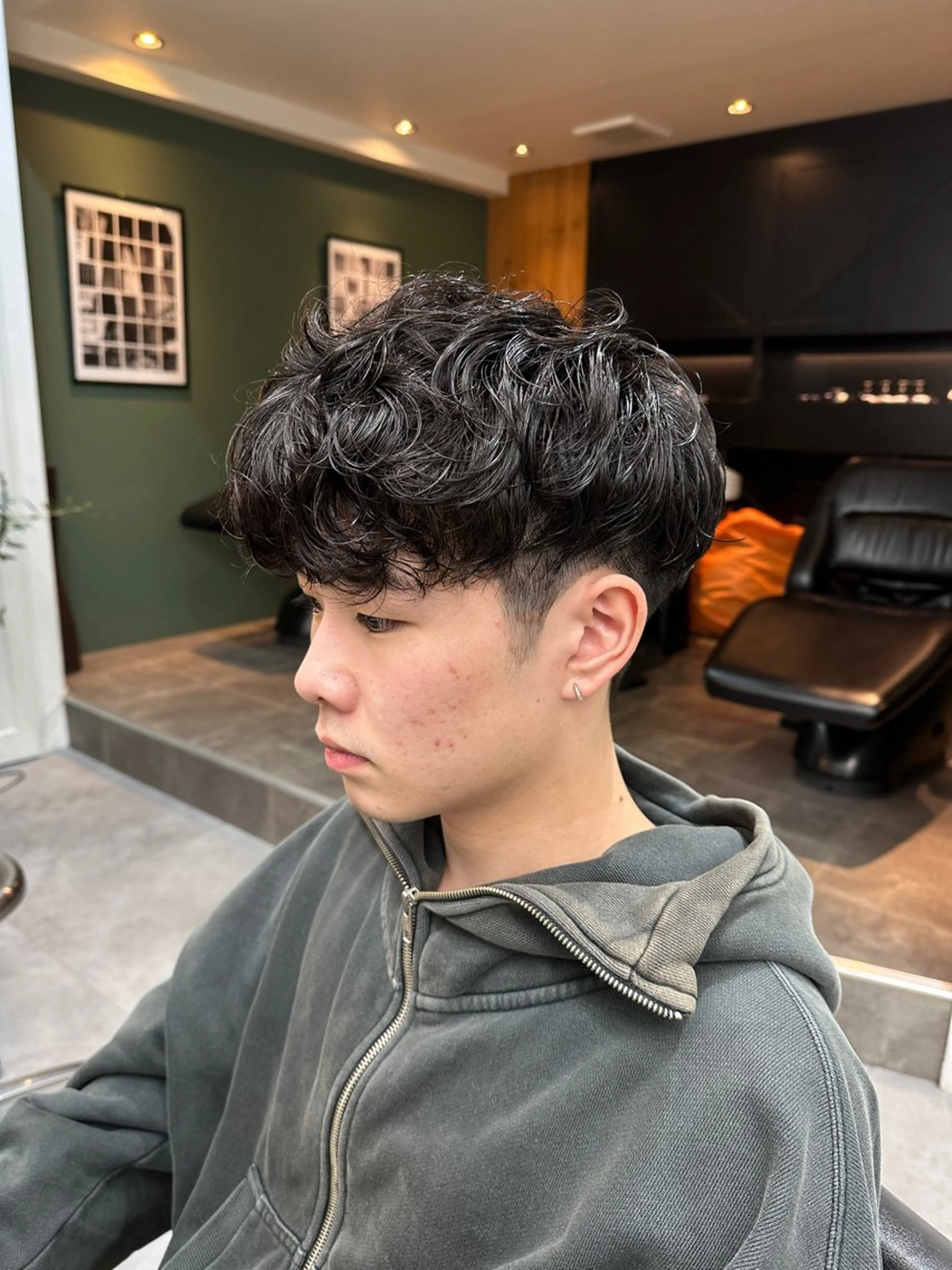 パーマ メンズ メンズパーマ YUNA★ メンズパーマのヘアスタイル