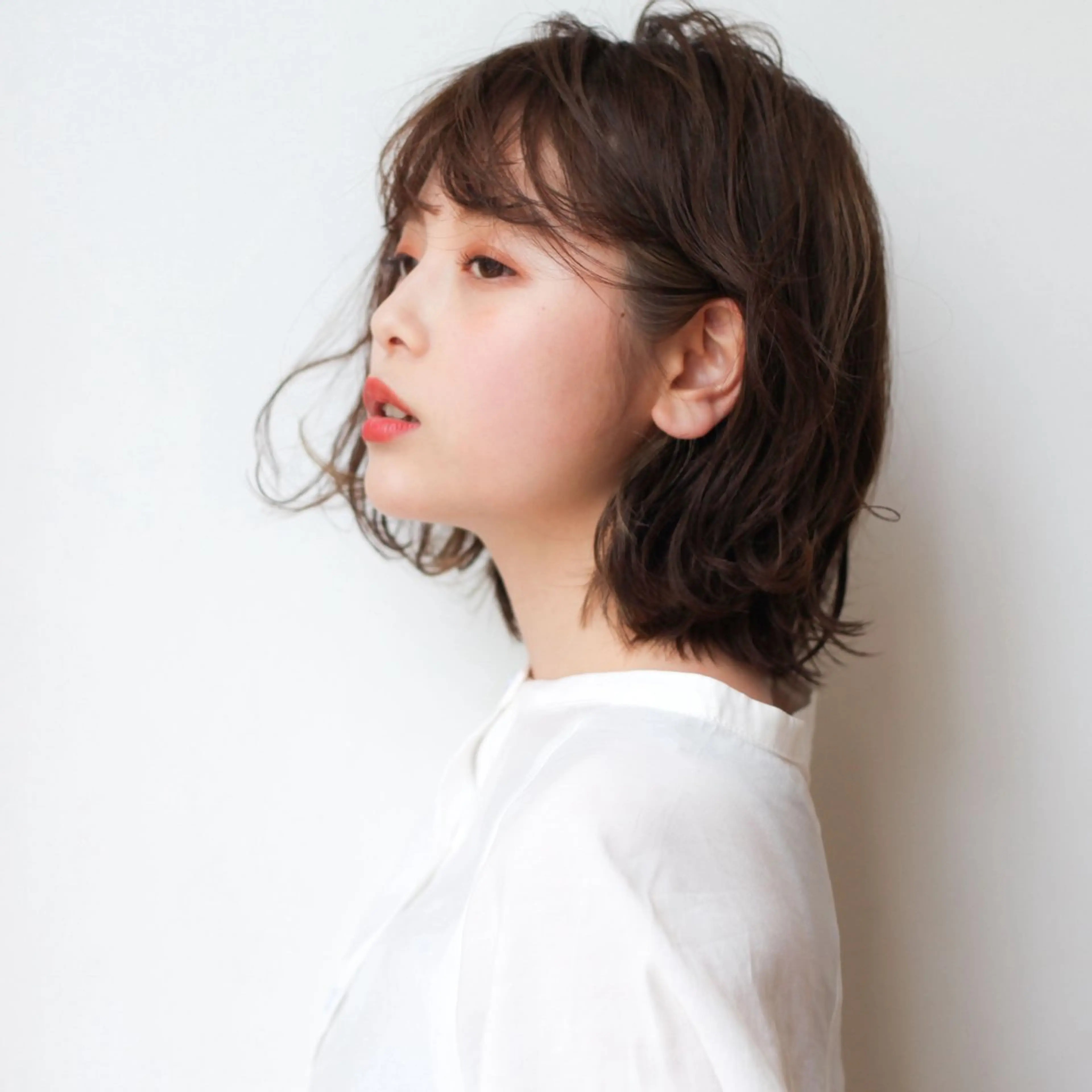 ミディアム カラー パーマ ヘアアレンジ ボブ カット ヘアカラー トリートメント VIVIE【ヴィヴィ】所属・髪質改善/韓国風 レイヤー/田村祐樹のヘアスタイル