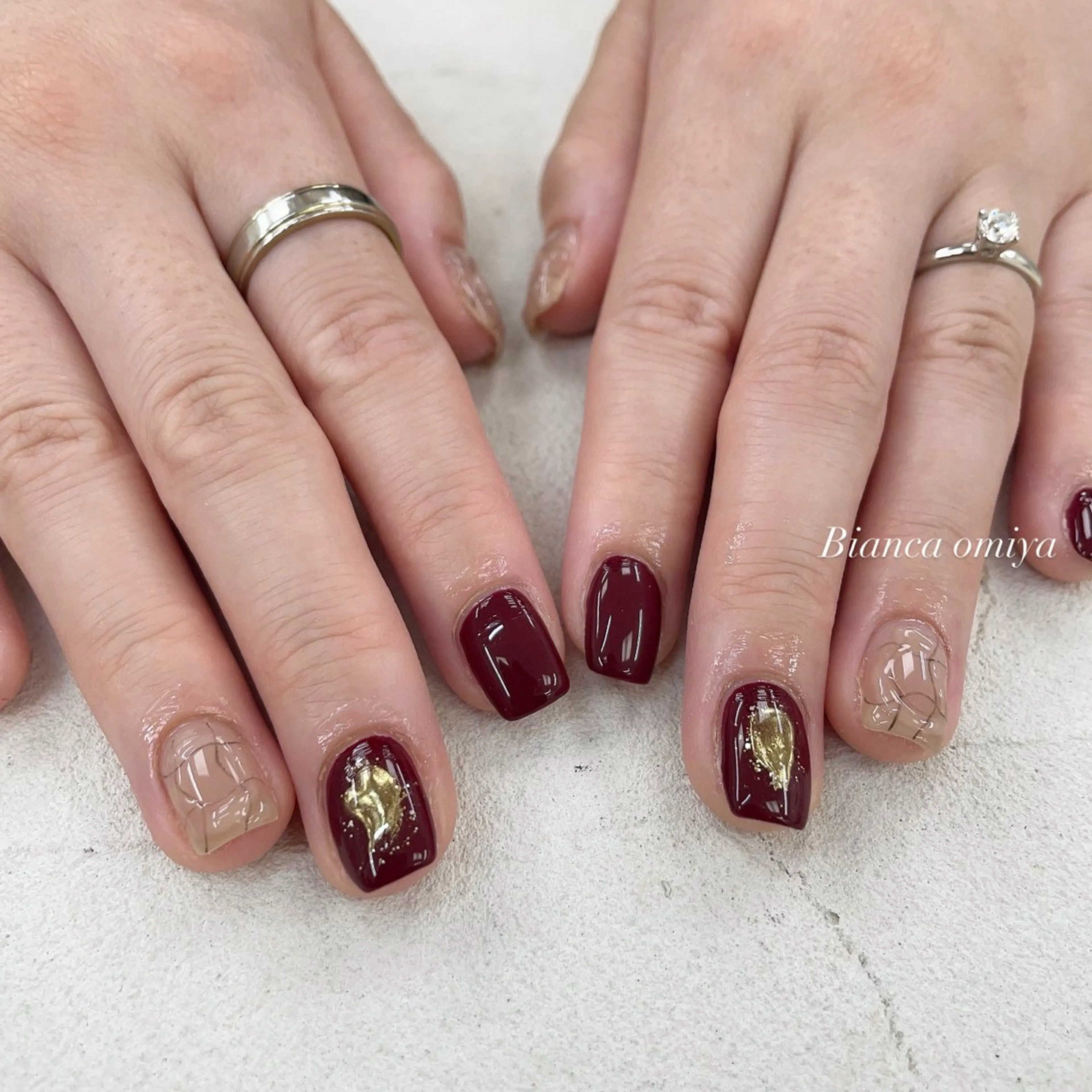 ネイル ビアンカ 大宮 カッチのネイルデザイン