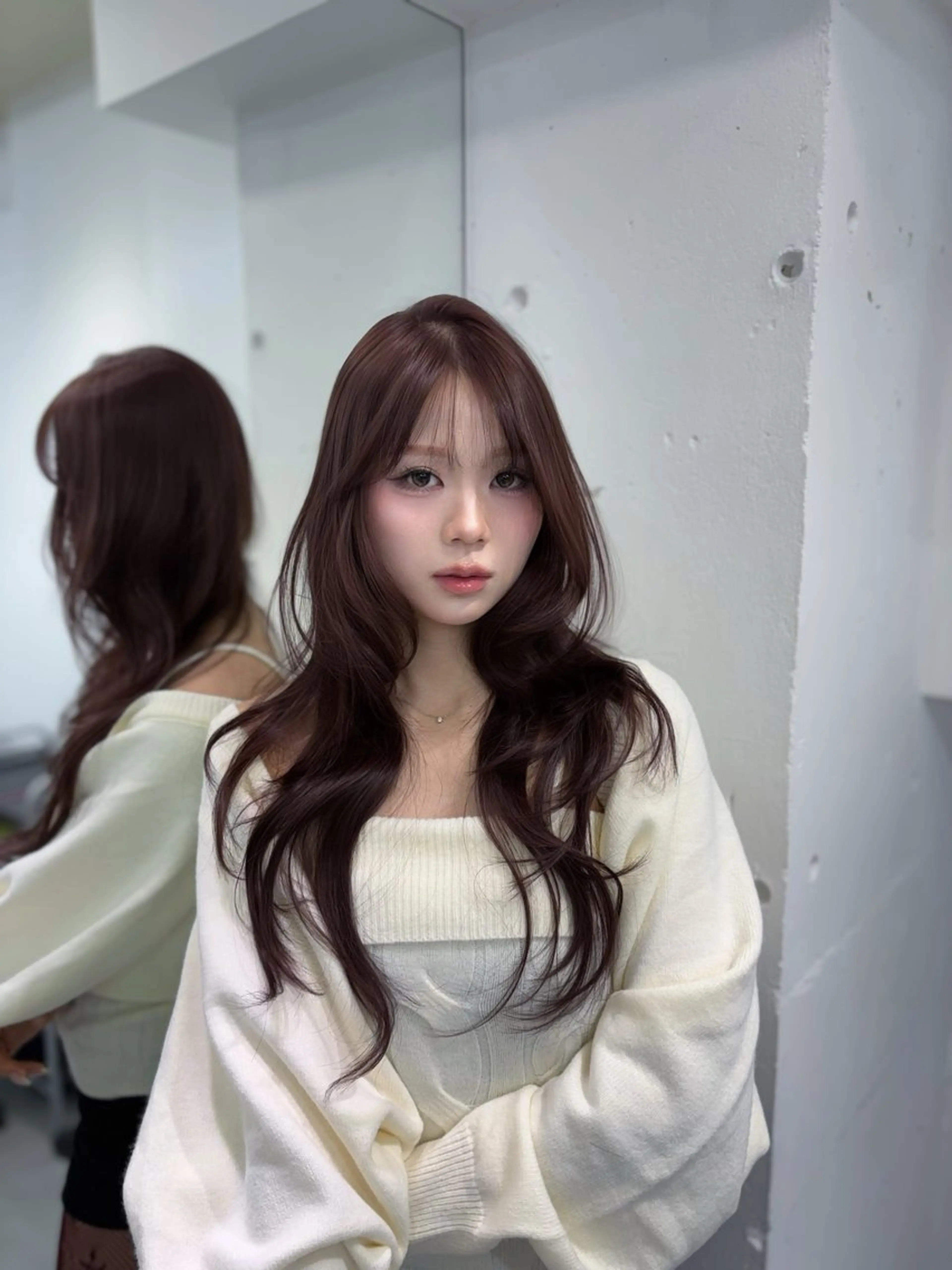 【ミニモ限定🤍】前髪お顔周りCUT＋プレミアムケアカラー＋高保湿トリートメントの写真